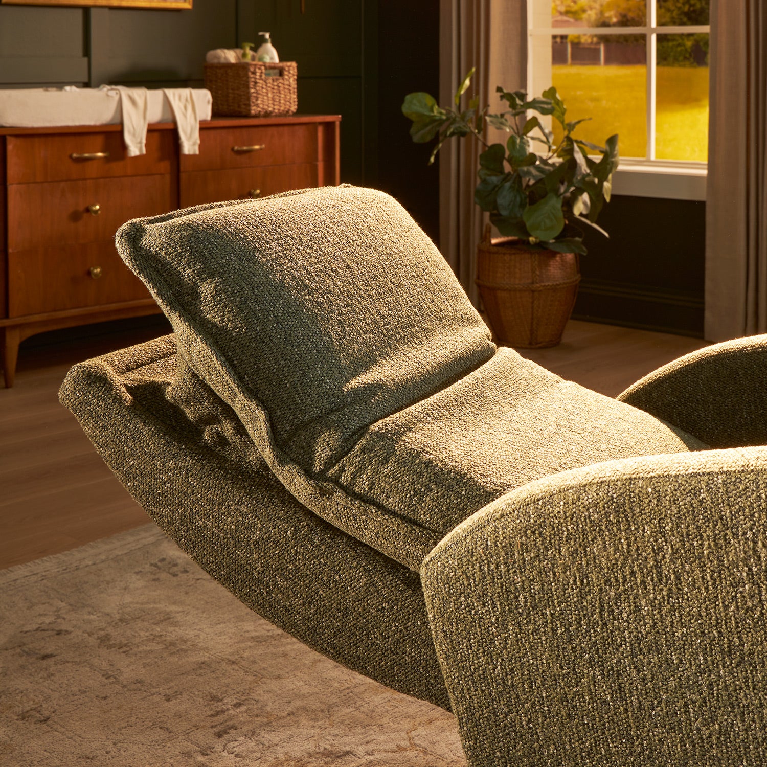 Best Chairs Elliott Swivel Glider Recliner - Image 5
