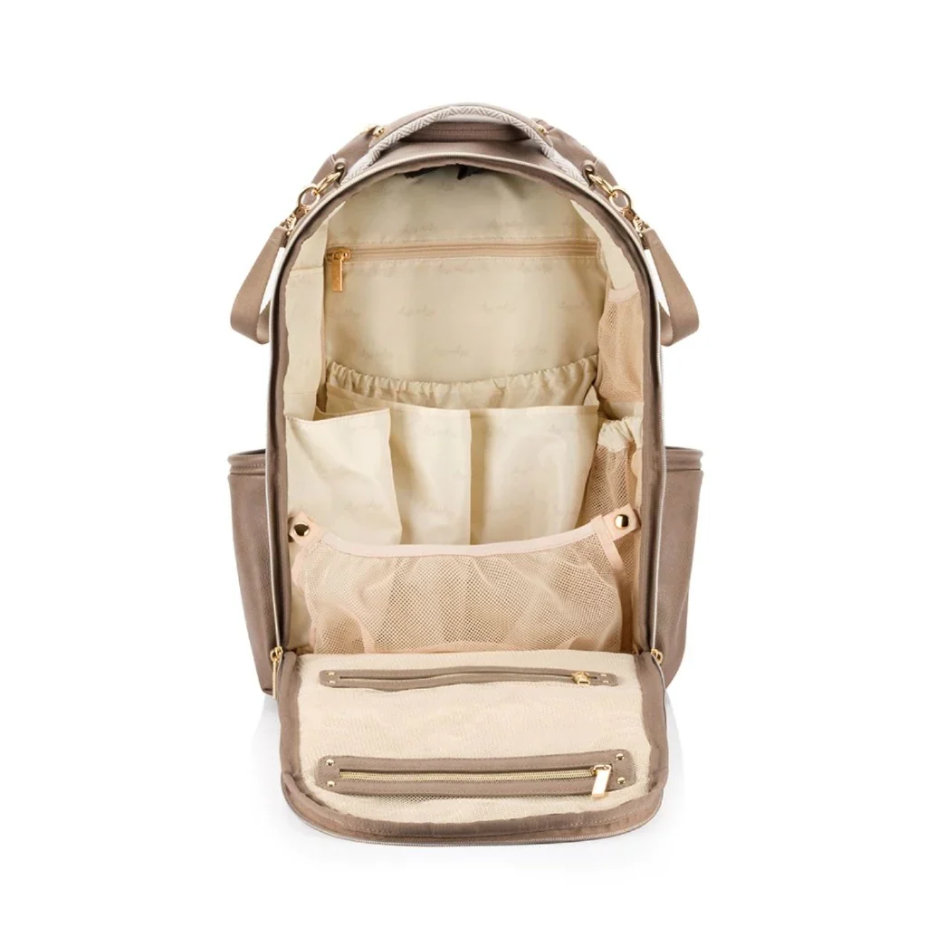 Boss Plus Large Diaper Bag - Vanilla Latte - Image 5