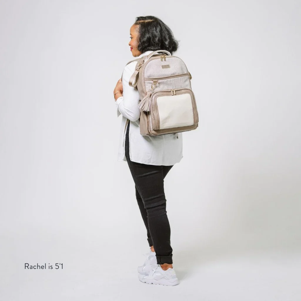 Boss Plus Large Diaper Bag - Vanilla Latte - Image 8