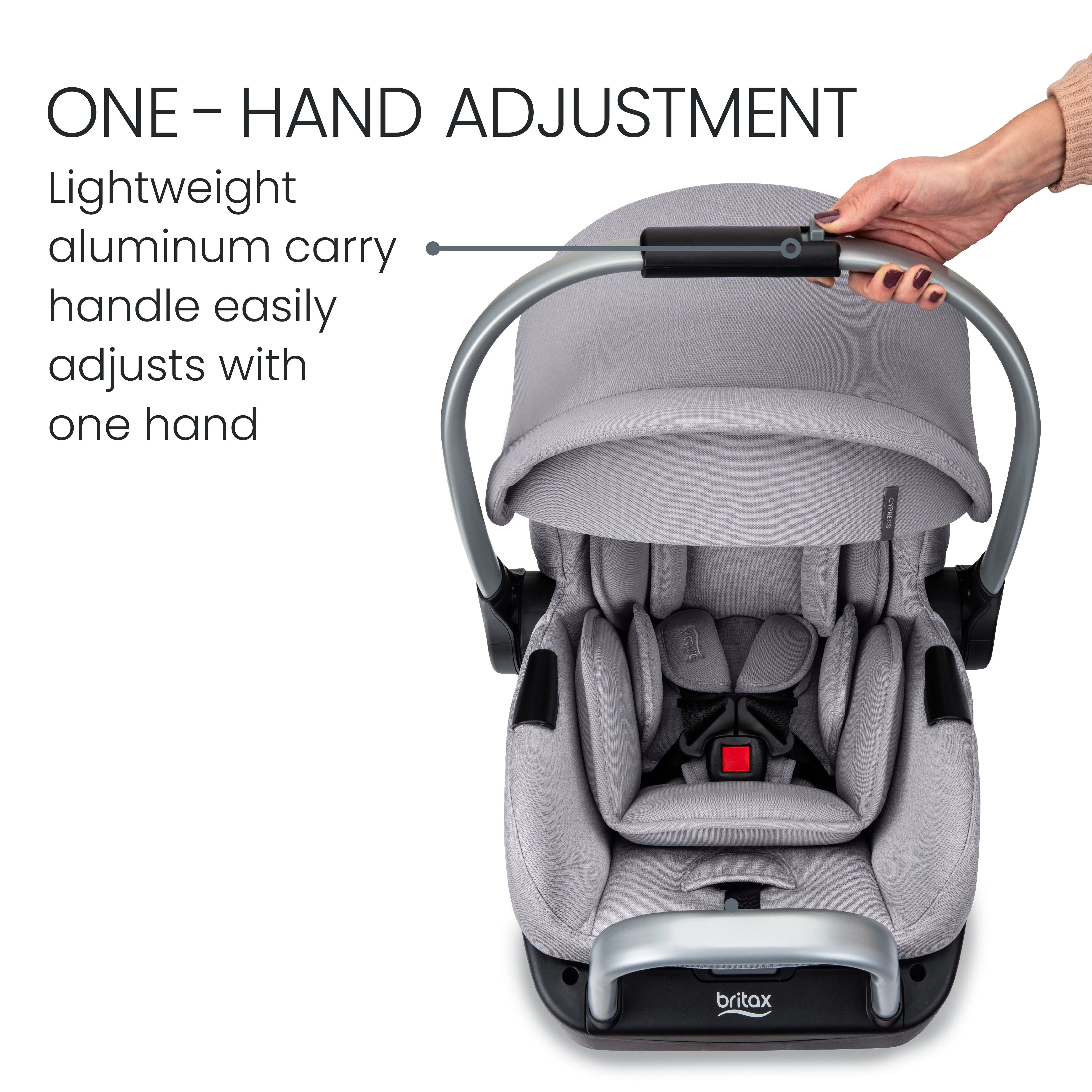 Britax Cypress Infant Car Seat + Alpine Base - Image 5