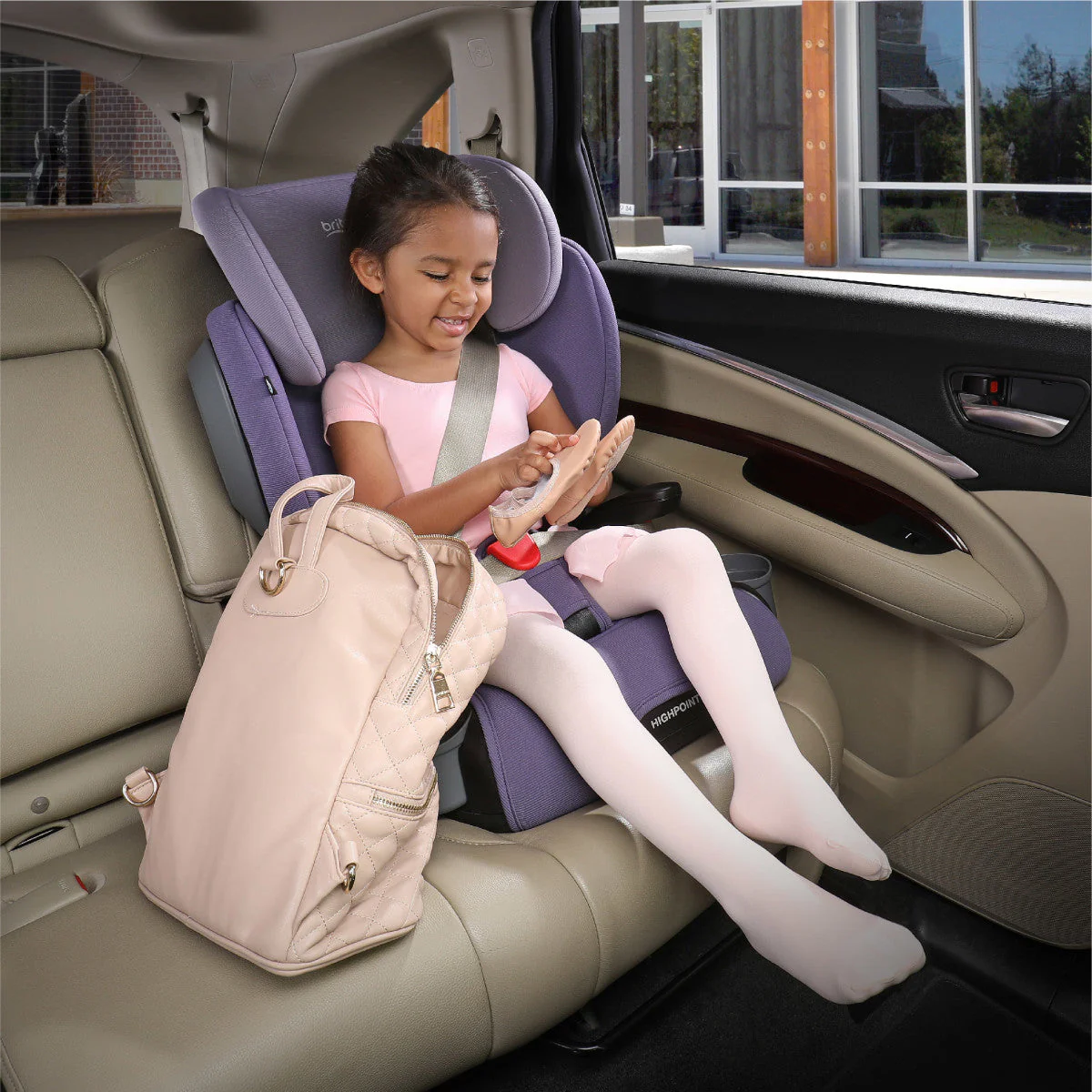 Britax Highpoint Backless Belt-Positioning Booster Seat with Safewash - Image 11