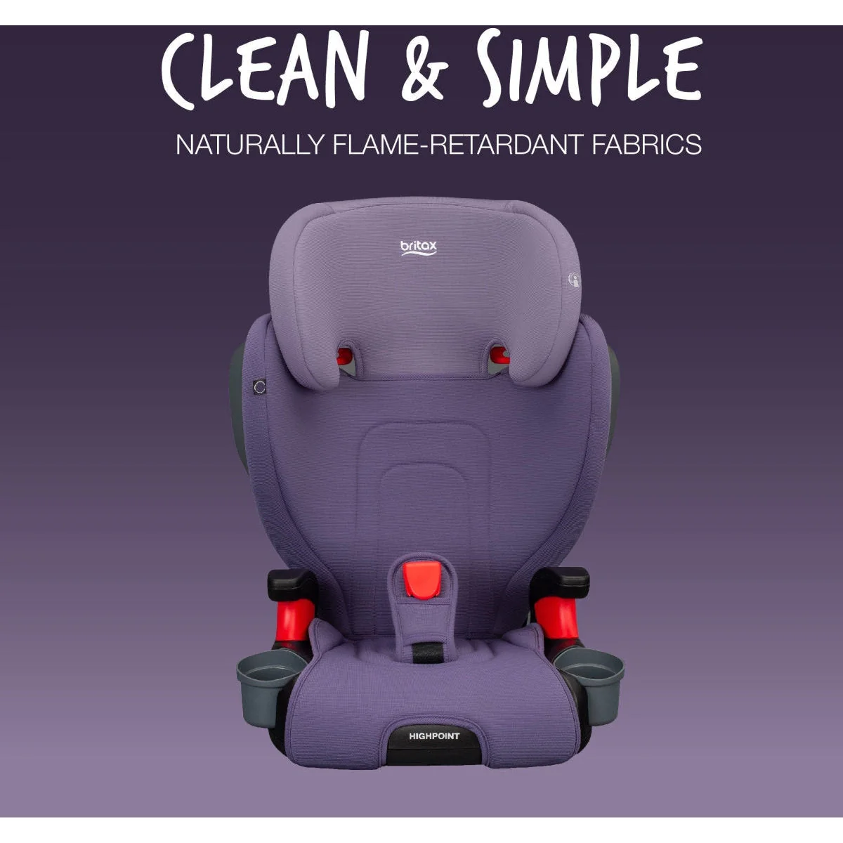 Britax Highpoint Backless Belt-Positioning Booster Seat with Safewash - Image 40