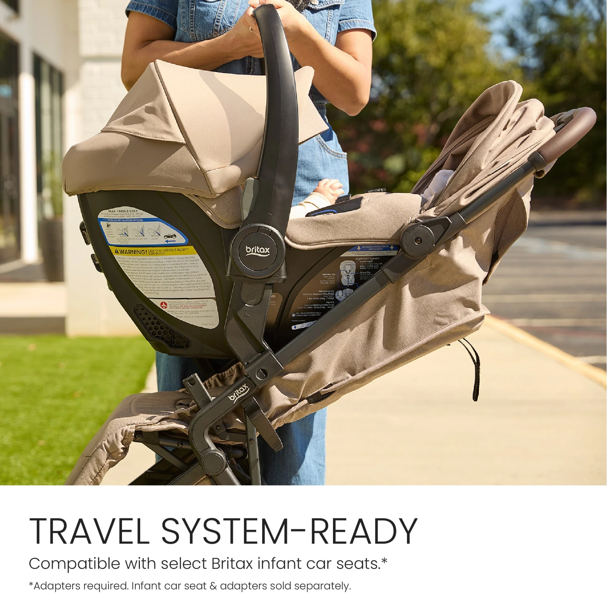Britax Juniper+ Compact Stroller with One-Hand RapidFold - Image 4
