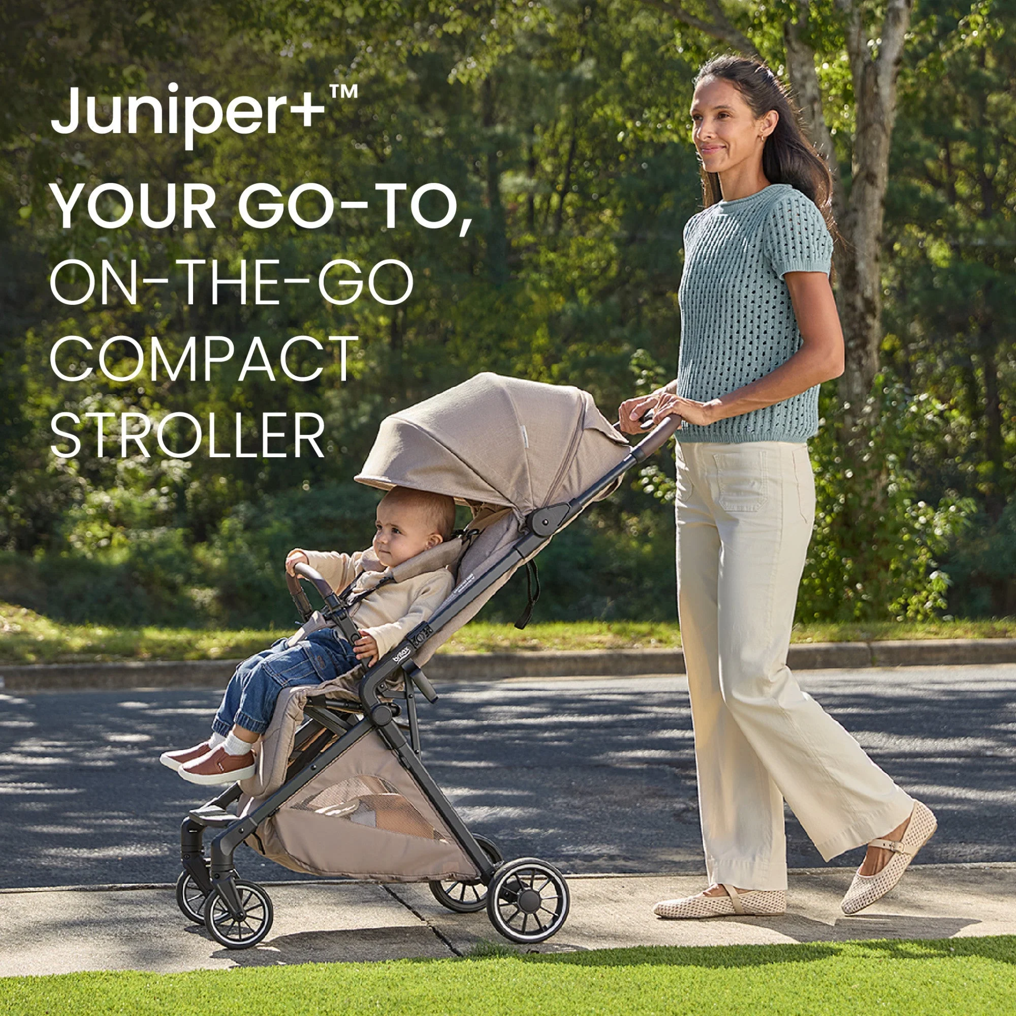 Britax Juniper+ Compact Stroller with One-Hand RapidFold - Image 5