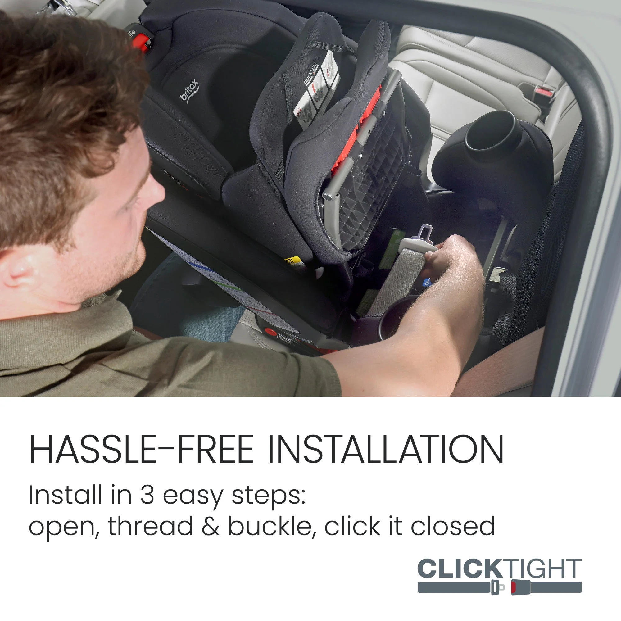 Britax One4Life All-in-One Car Seat with ClickTight Installation + SafeWash Fabrics - Image 3