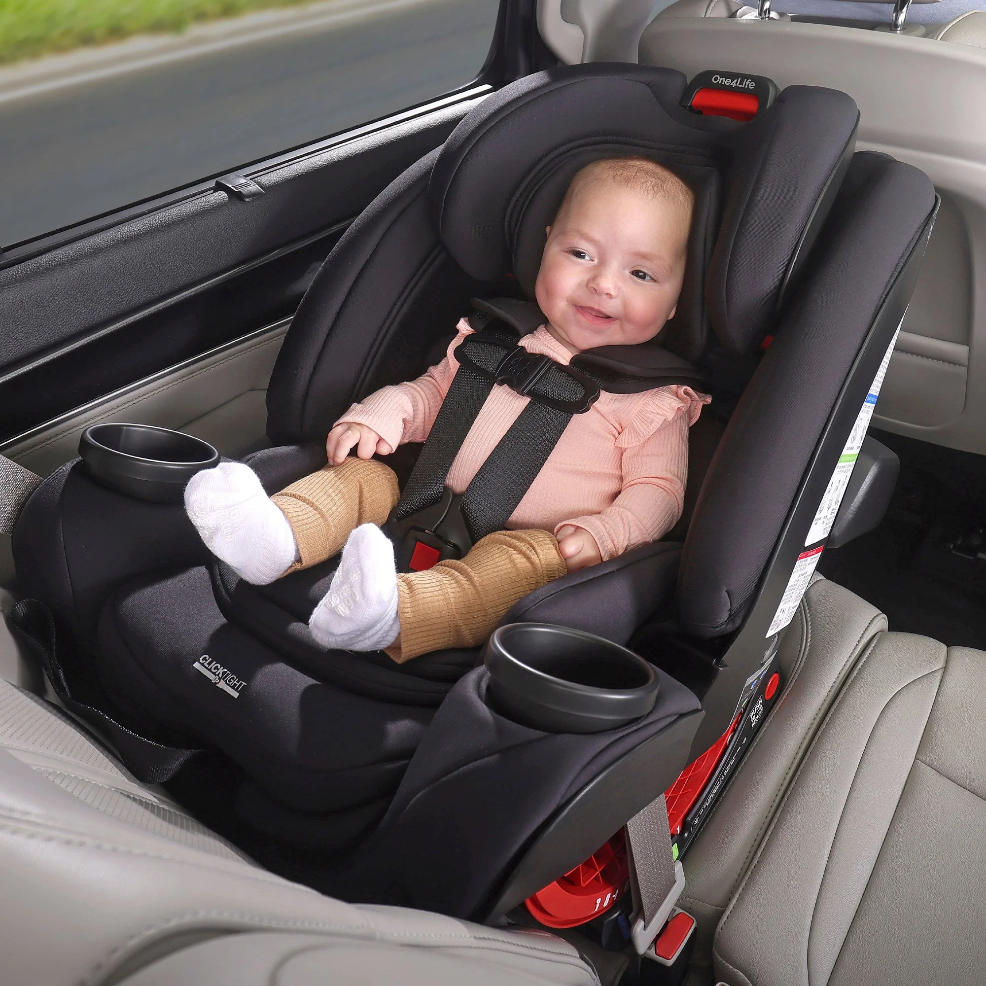 Britax One4Life All-in-One Car Seat with ClickTight Installation + SafeWash Fabrics - Image 7