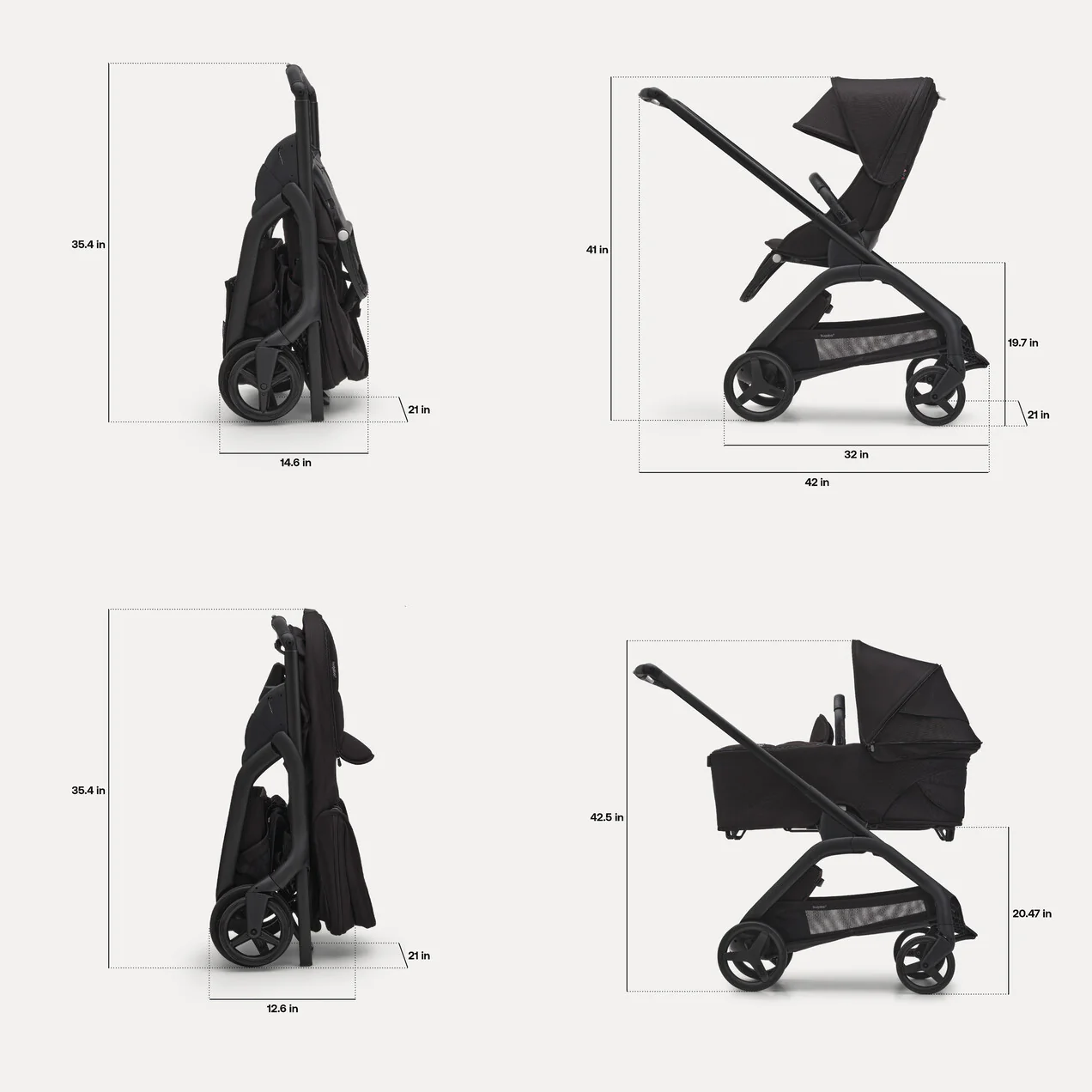Bugaboo Dragonfly 2-in-1 Stroller - Image 10