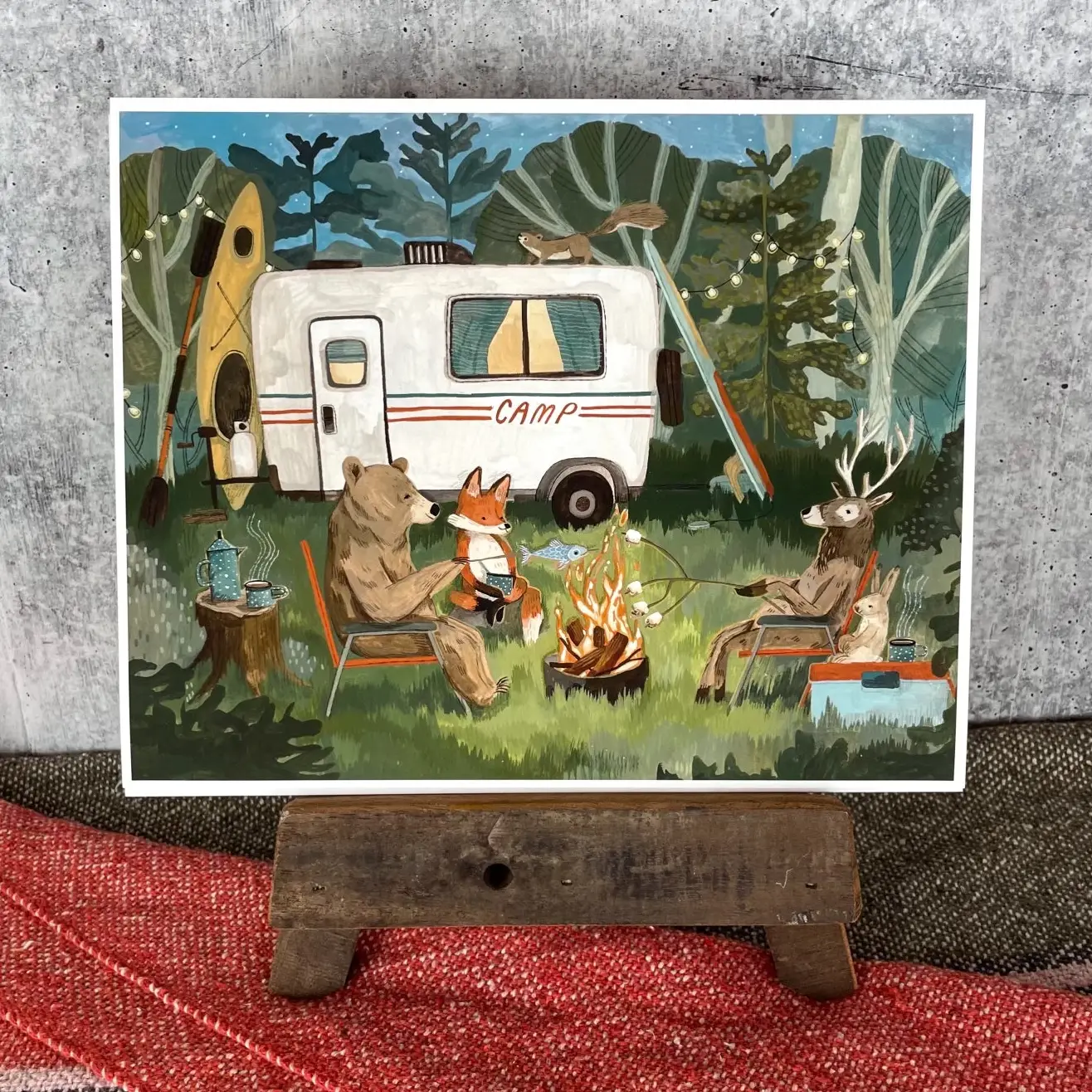 Camper Life Print - 11" x 14"