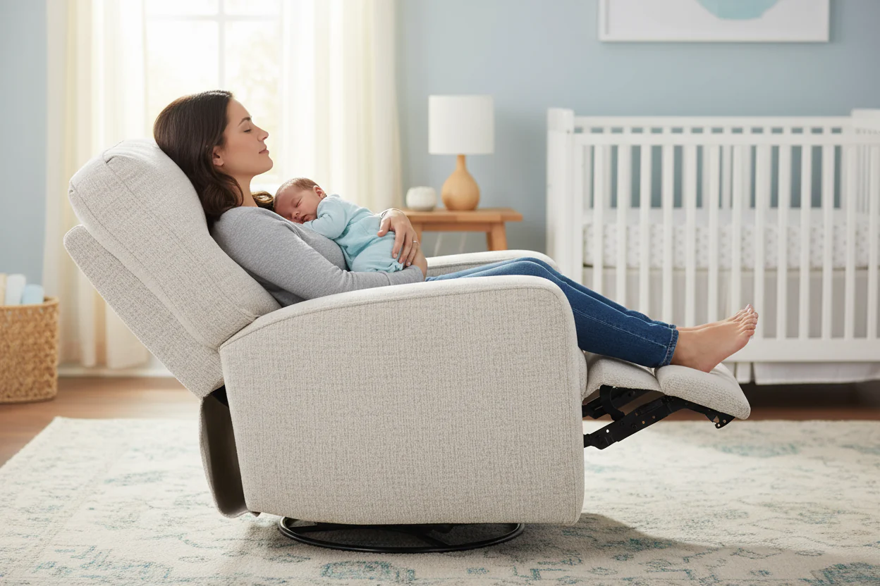Charlotte Power Headrest Power Lumbar Recliner - Image 3