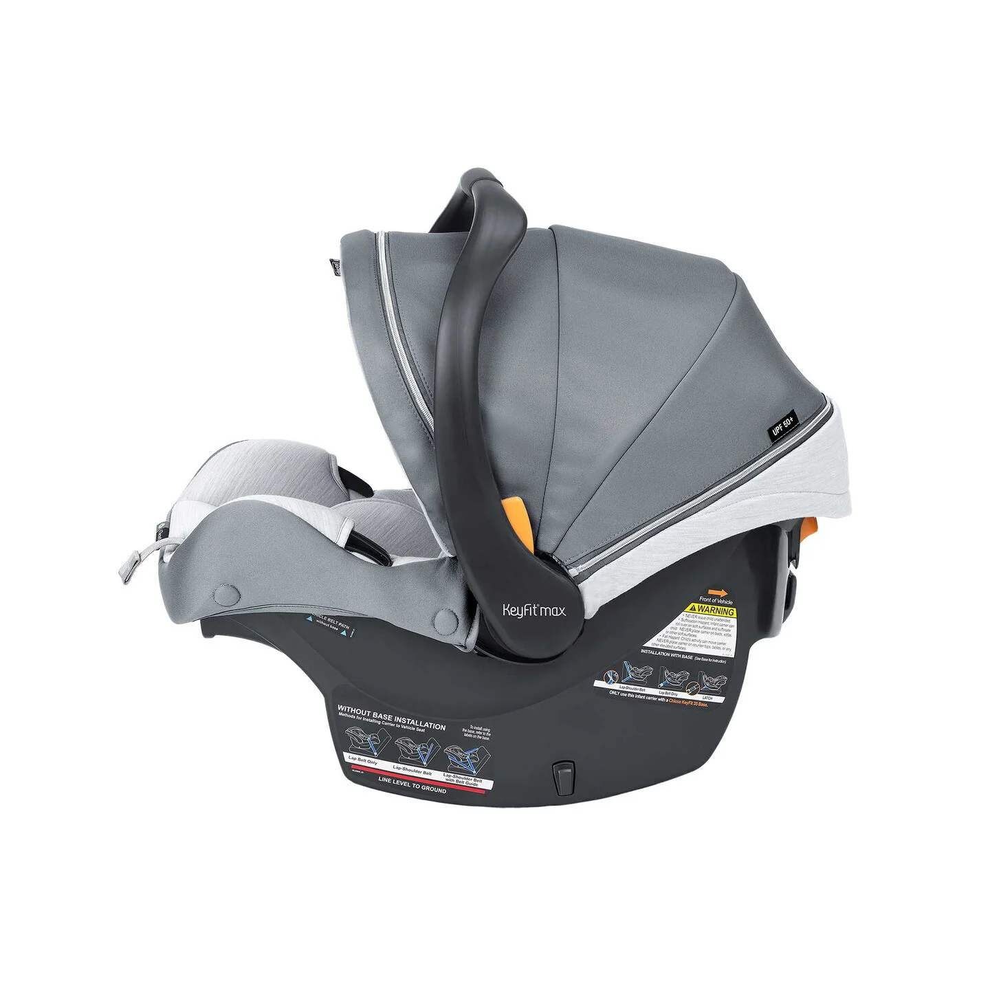 Chicco KeyFit Max Zip ClearLux Infant Car Seat w/base - Image 3