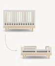 Classic/Arbor Crib Toddler Conversion Kit- Oeuf - Image 3