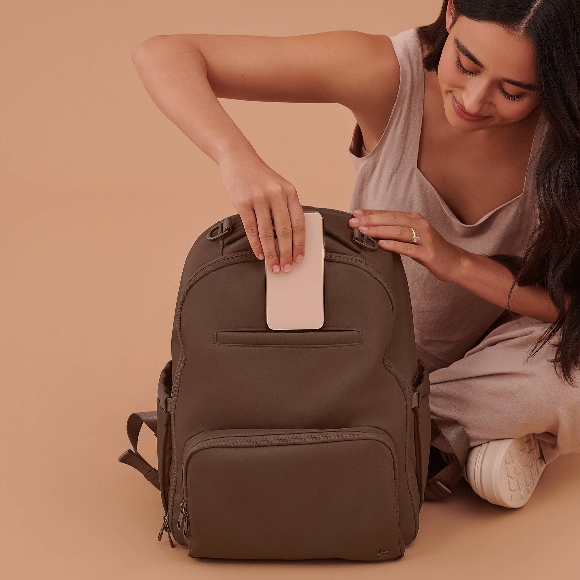 JuJuBe Classic Backpack - Espresso - Image 8