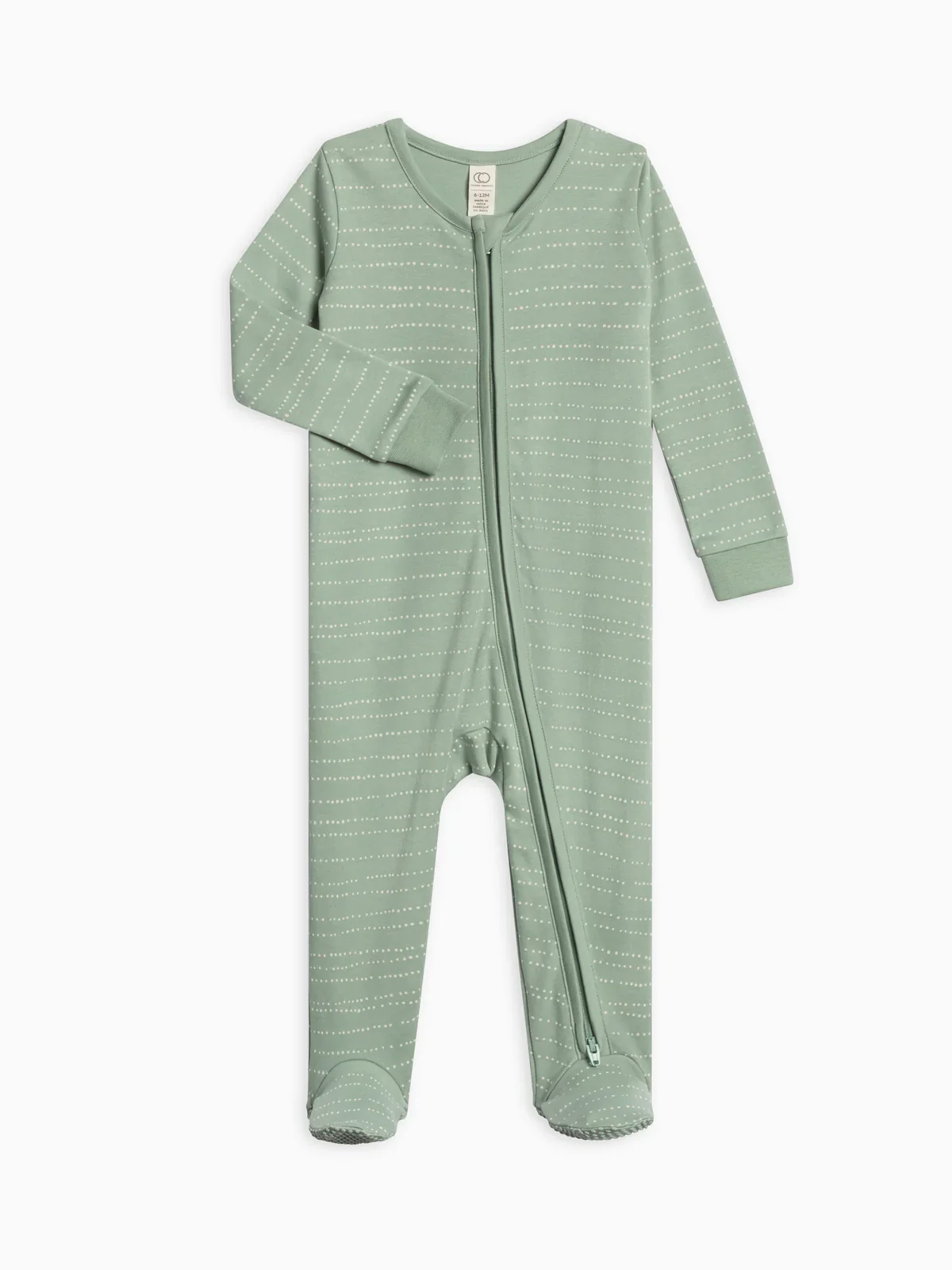 Colored Organics Peton Footed Sleeper - Image 2