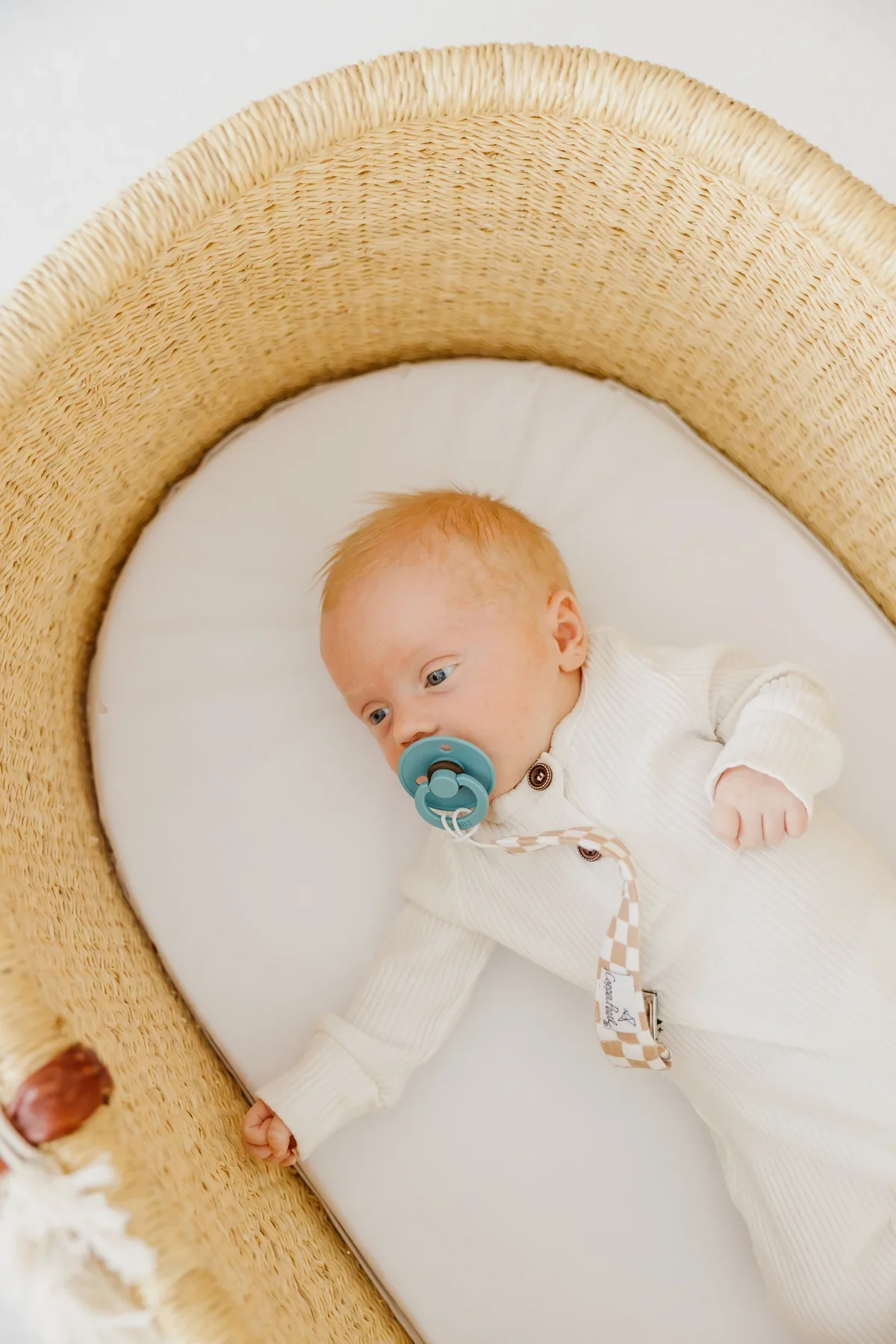 Copper Pearl Pacifier Clip - 3 pk - Image 14