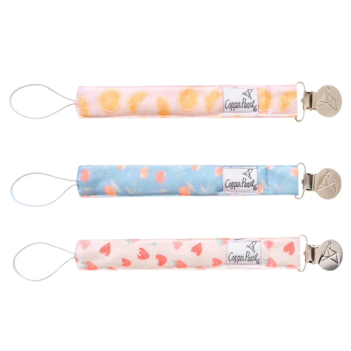 Copper Pearl Pacifier Clip - 3 pk - Image 16