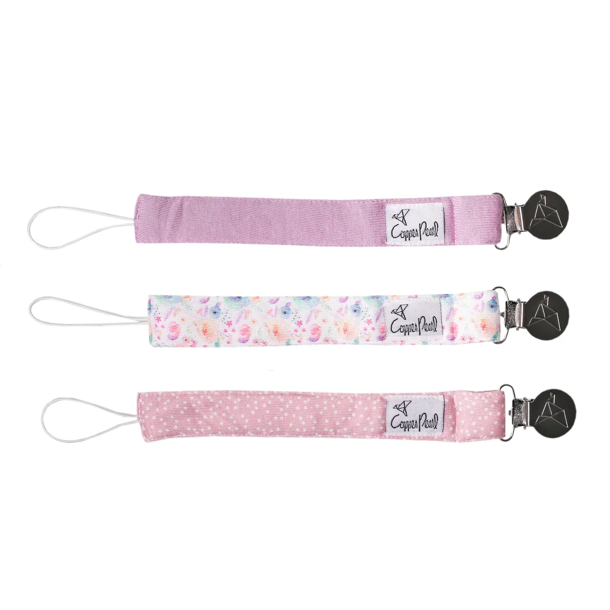 Copper Pearl Pacifier Clip - 3 pk - Image 17