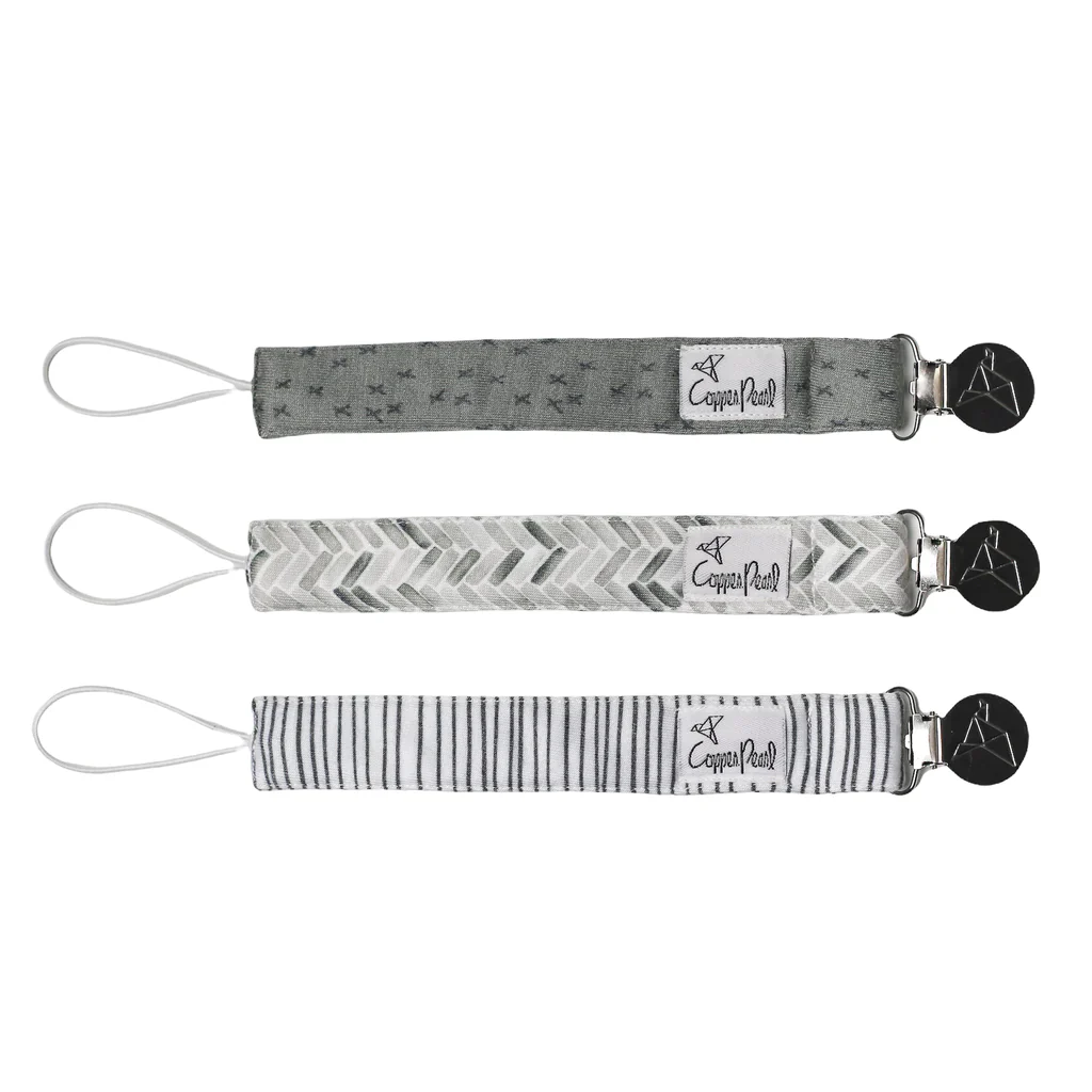 Copper Pearl Pacifier Clip - 3 pk - Image 3