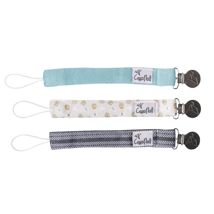Copper Pearl Pacifier Clip - 3 pk - Image 5