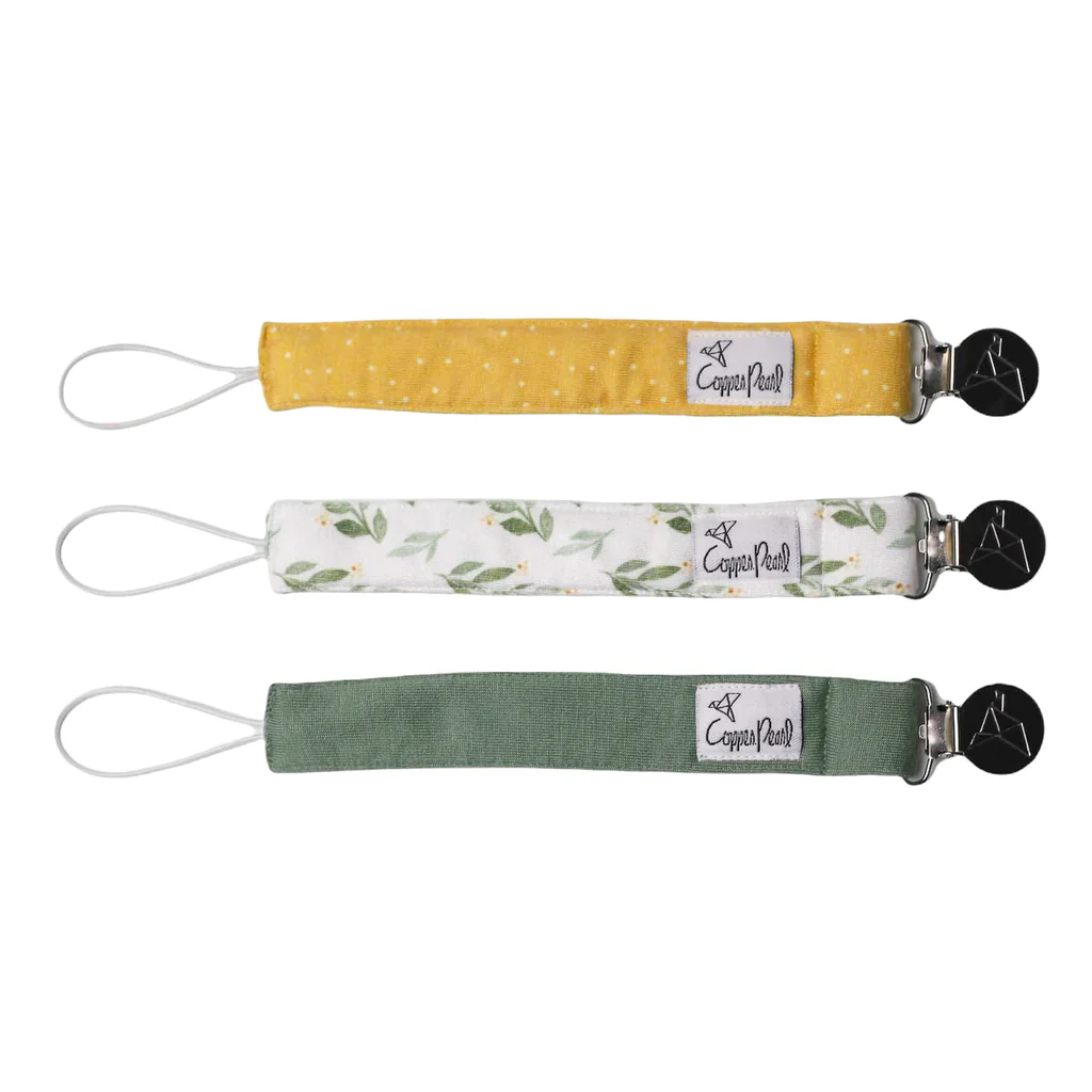Copper Pearl Pacifier Clip - 3 pk - Image 9