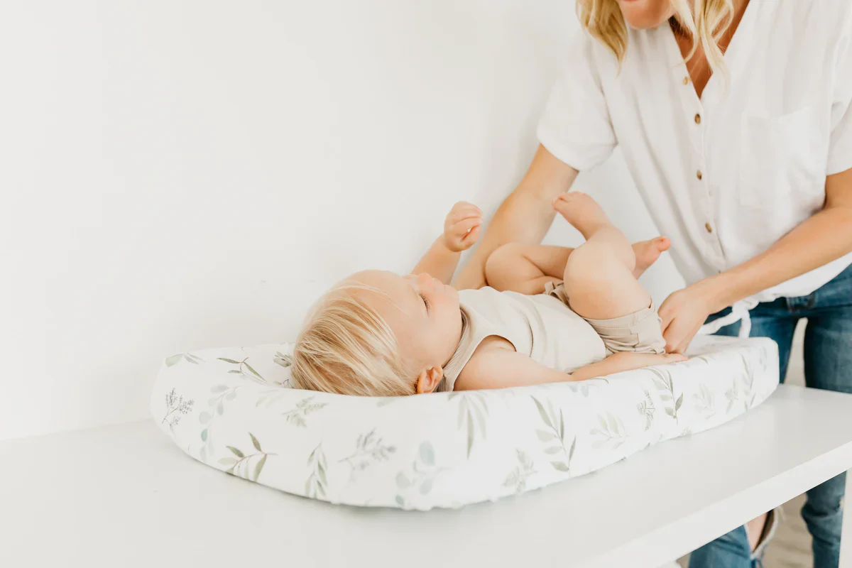 Copper Pearl Premium Knit Diaper Changing Pad - Haven - Image 3