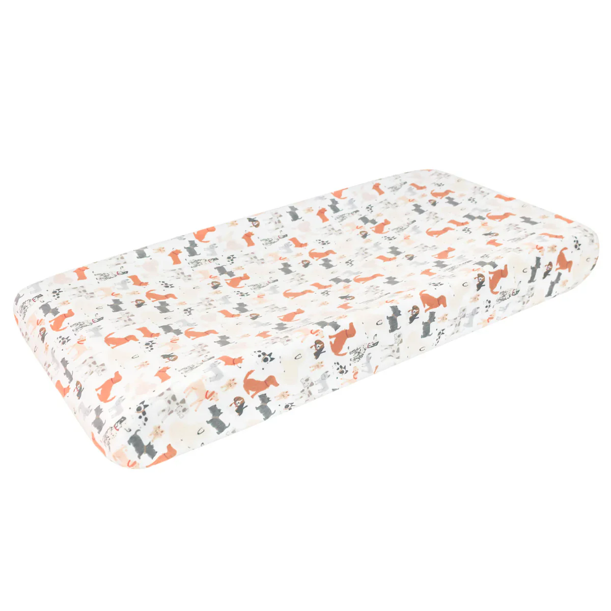 Copper Pearl Premium Knit Diaper Changing Pad Cover - Rufus