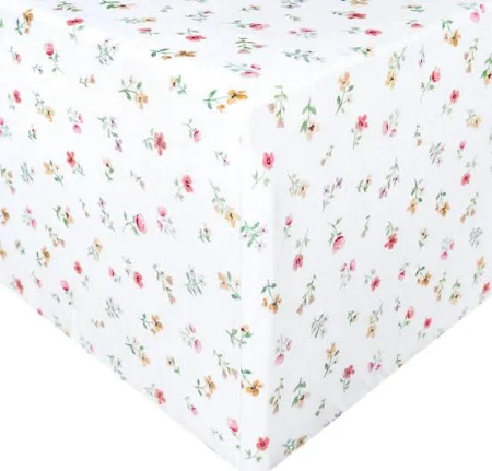 Copper Pearl Premium Knit Fitted Crib Sheet - Eloise