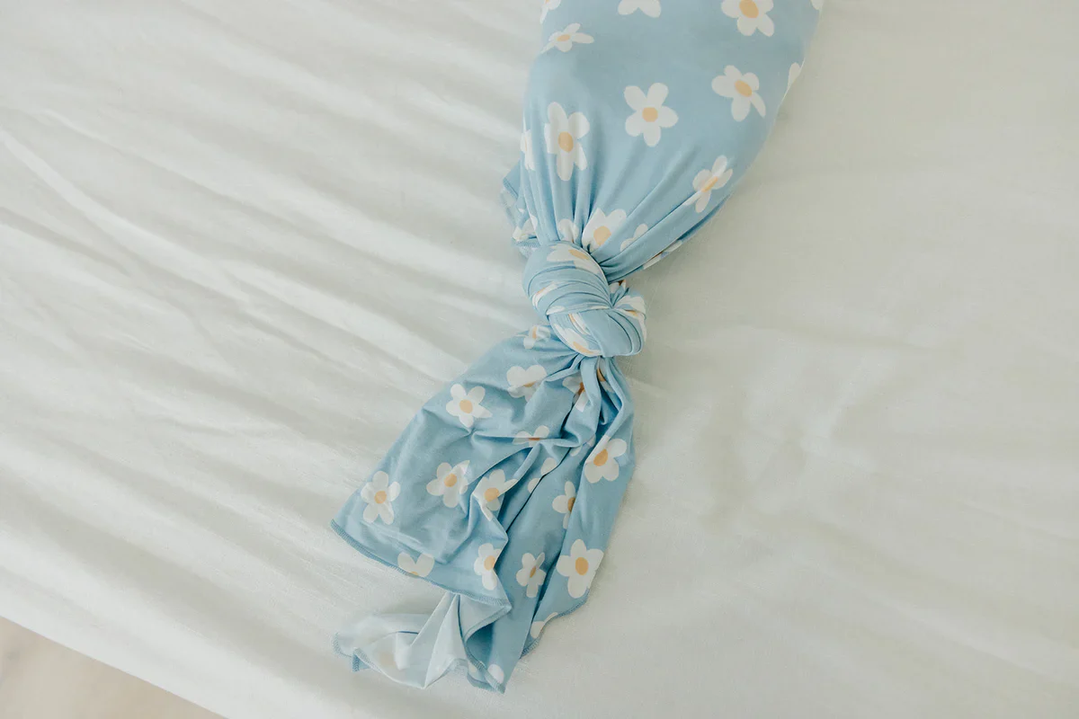 Copper Pearl Swaddle Blanket in Della - Image 4