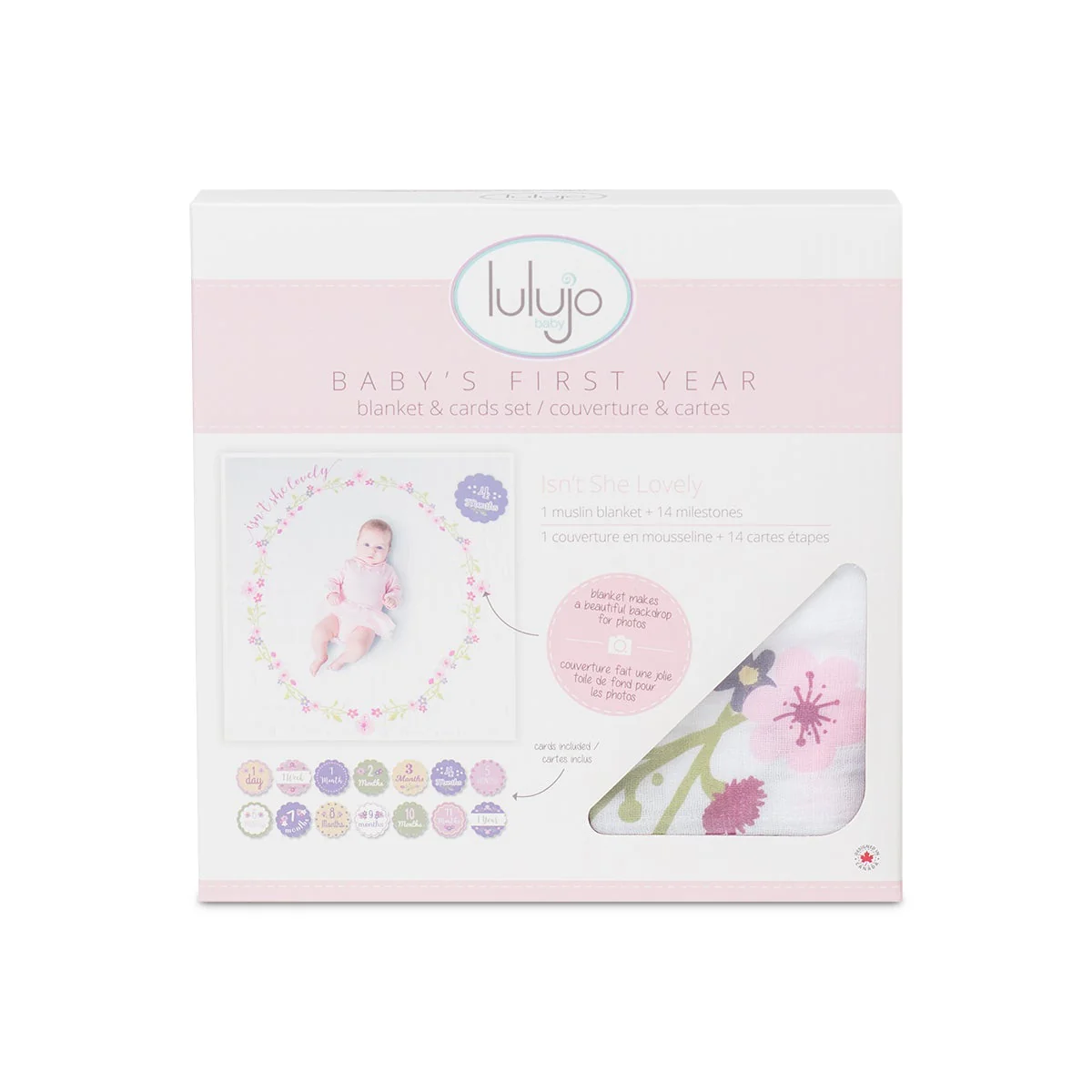 Isn't She Lovely Milestone Blanket - Image 4