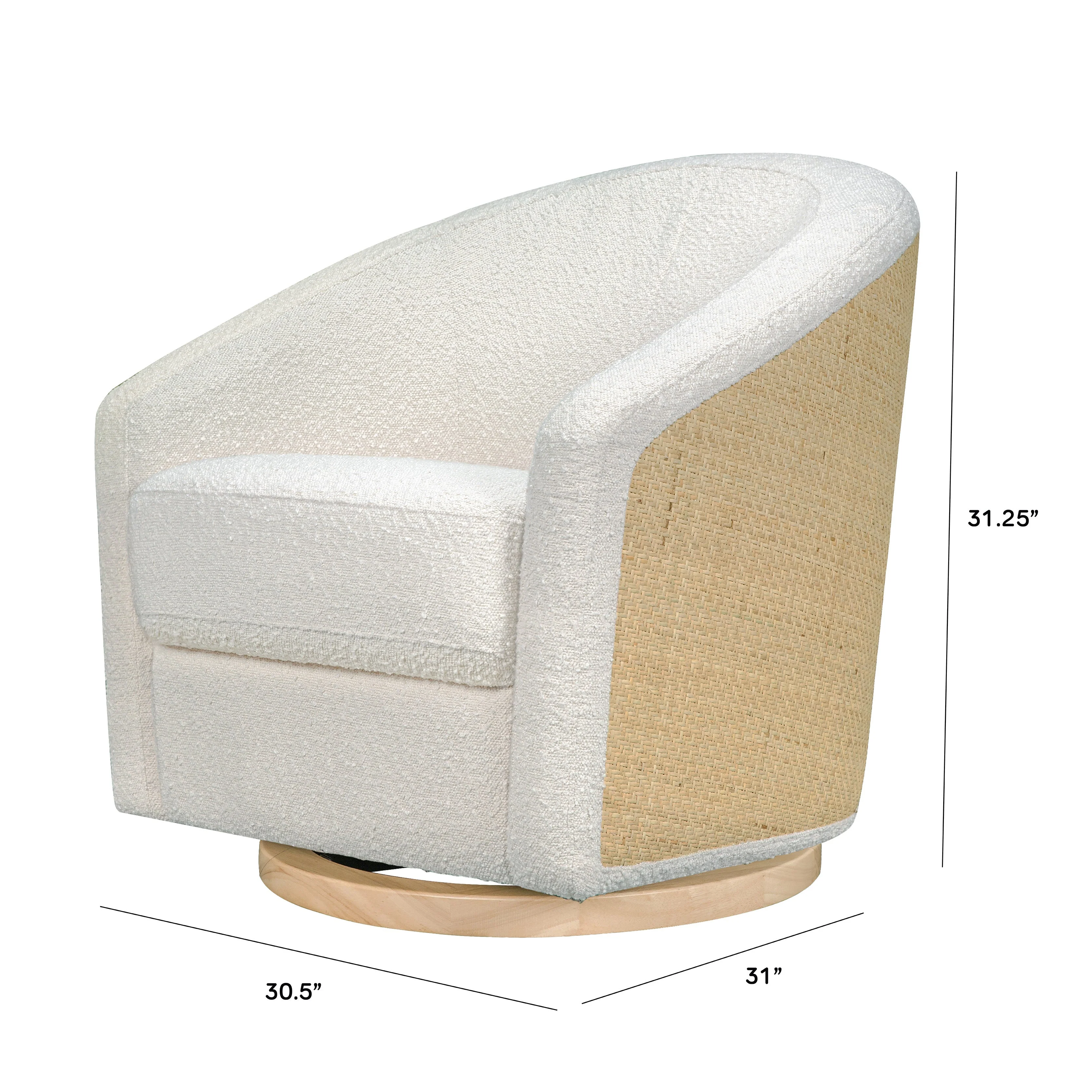 Babyletto Madison Swivel Glider - Image 20