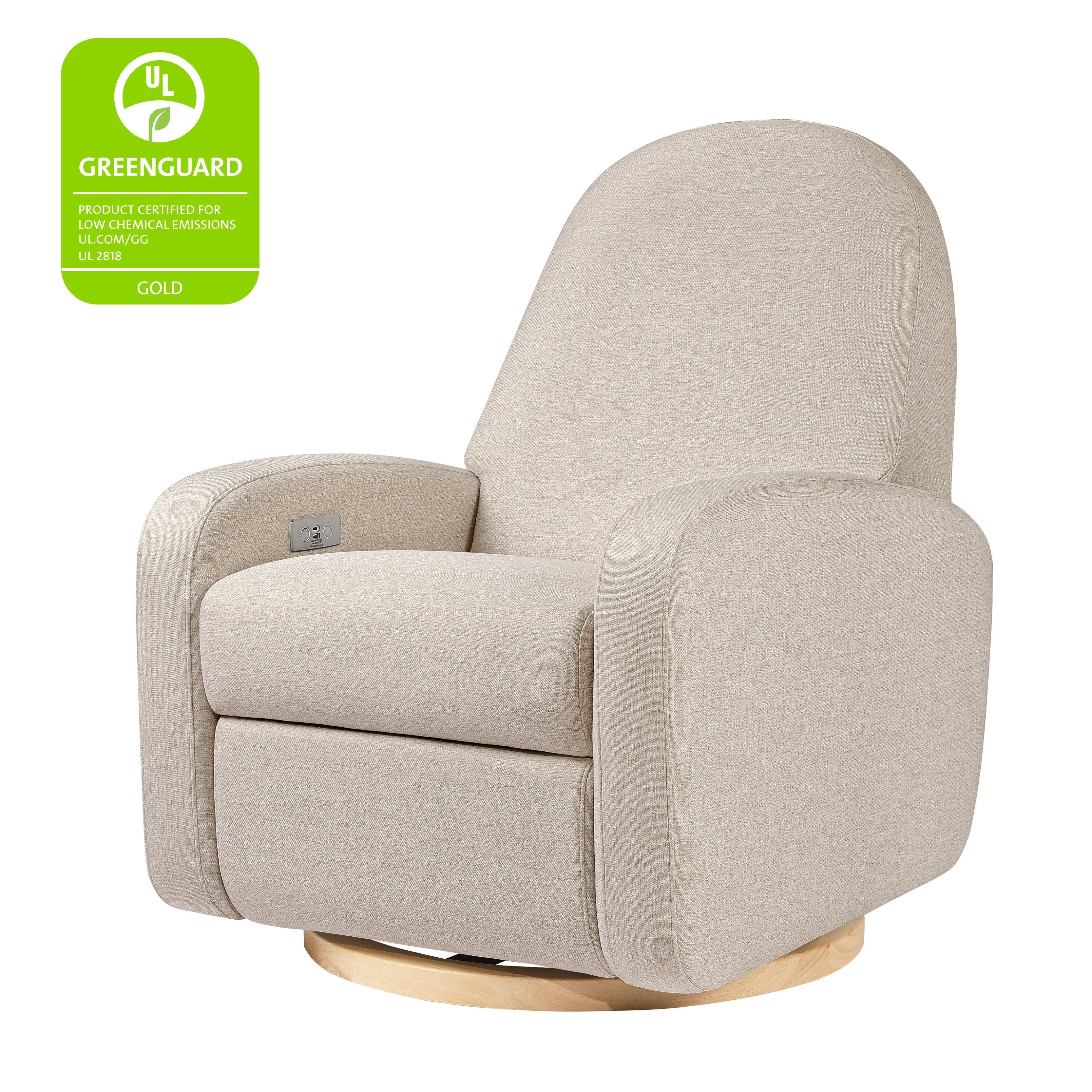 Babyletto Nami Electronic Recliner and Swivel Glider Recliner with USB port - Image 18