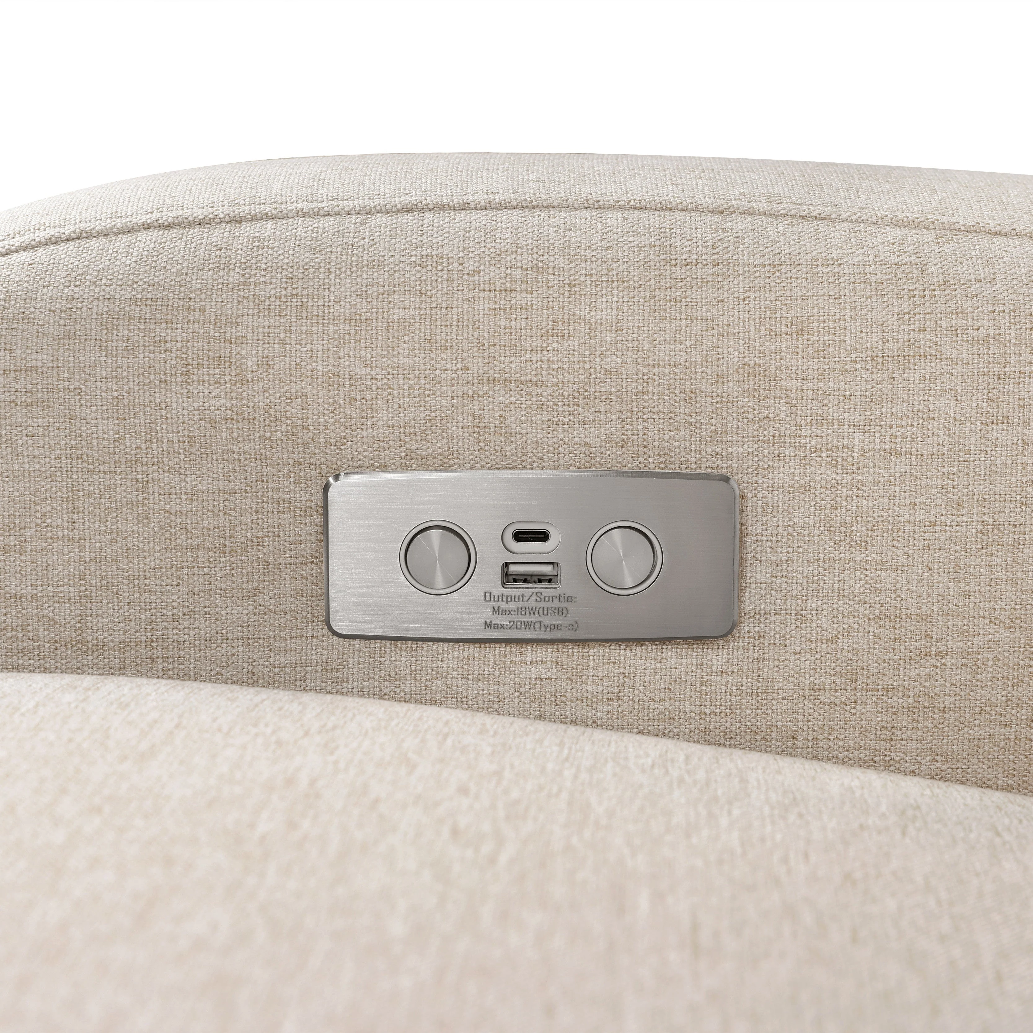 Babyletto Nami Electronic Recliner and Swivel Glider Recliner with USB port - Image 23