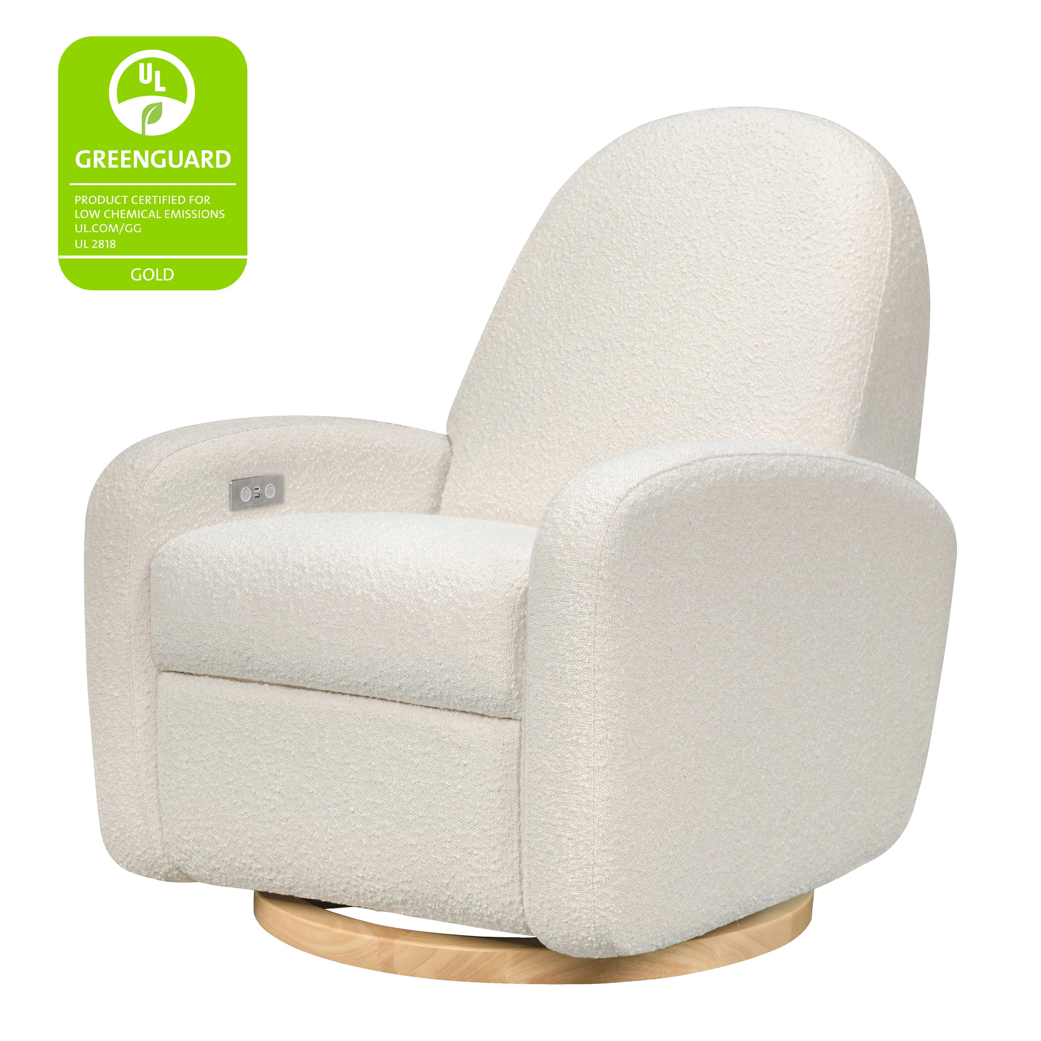Babyletto Nami Electronic Recliner and Swivel Glider Recliner with USB port - Image 52