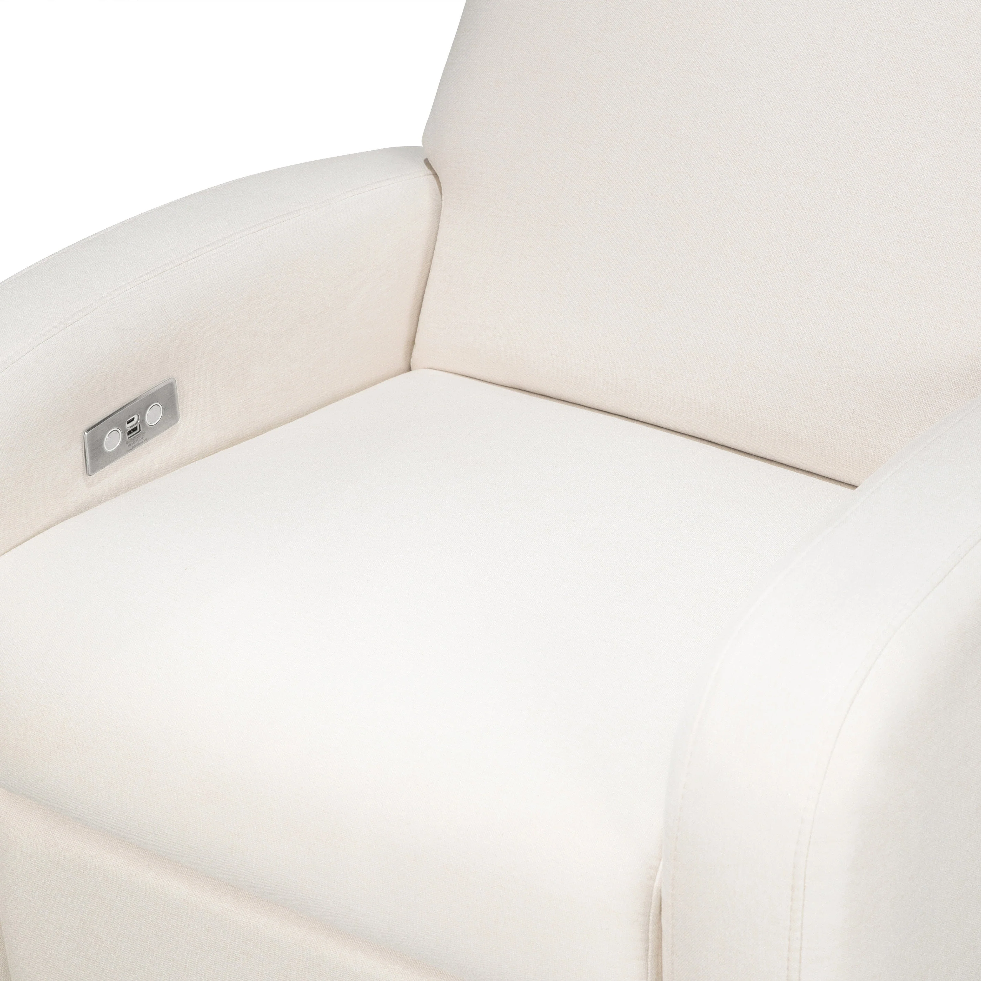 Babyletto Nami Electronic Recliner and Swivel Glider Recliner with USB port - Image 9