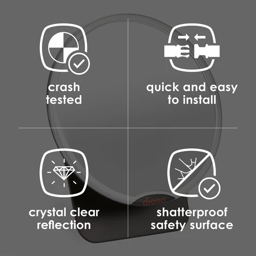 Diono Easy View Car Seat Mirror - Image 8