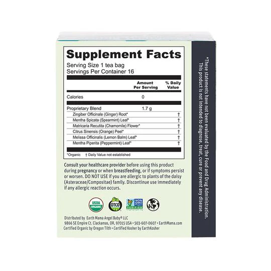 Earth Mama Organic Ginger Nausea Tea - Image 4