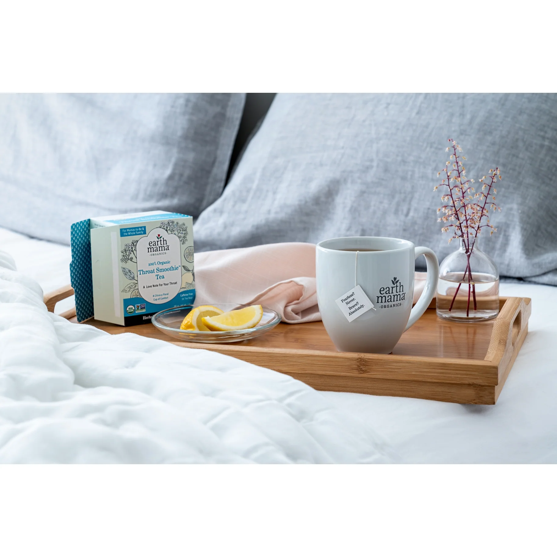 Earth Mama Organic Throat Smoothie Tea - Image 5