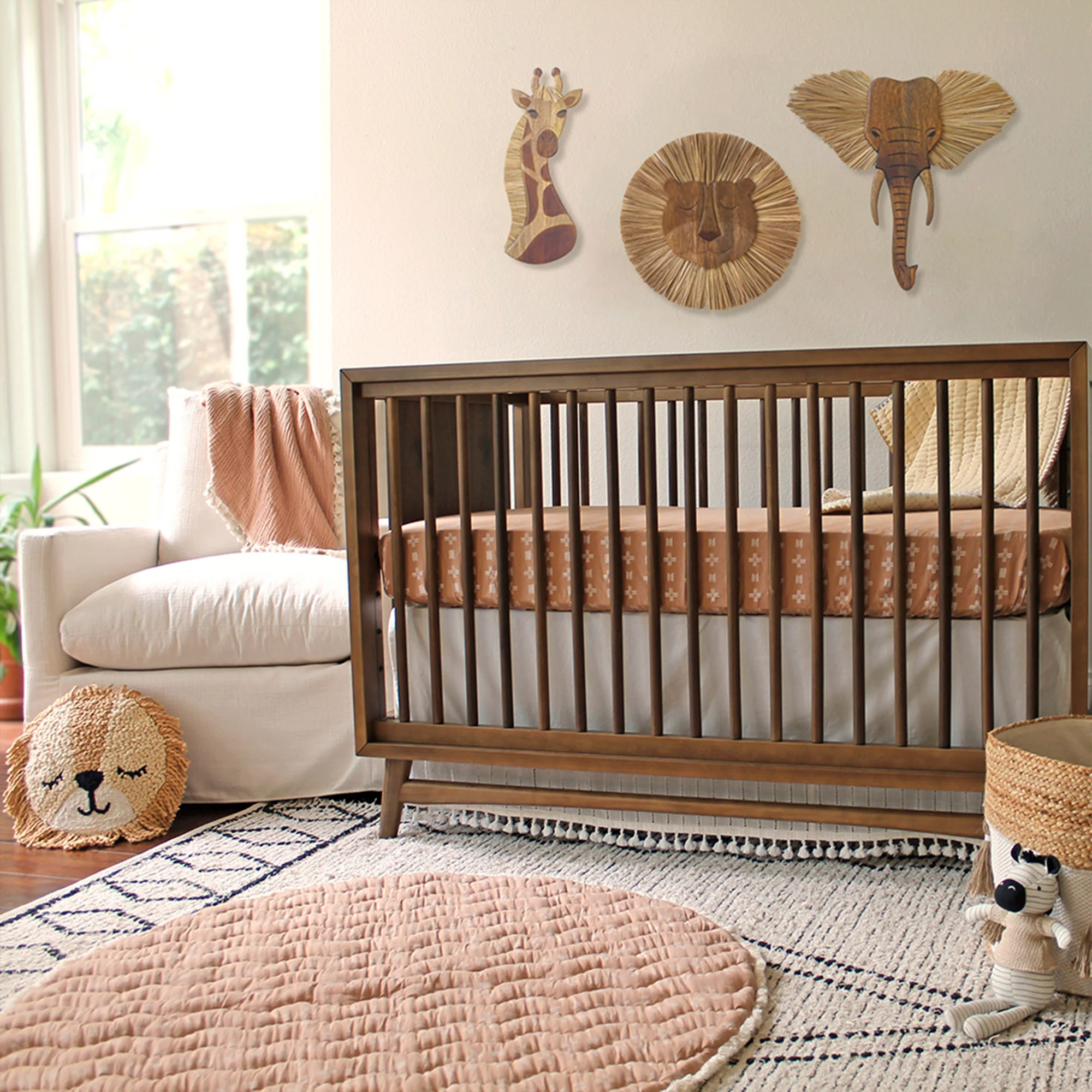 Giraffe Wood Nursery Wall Decor - Image 4