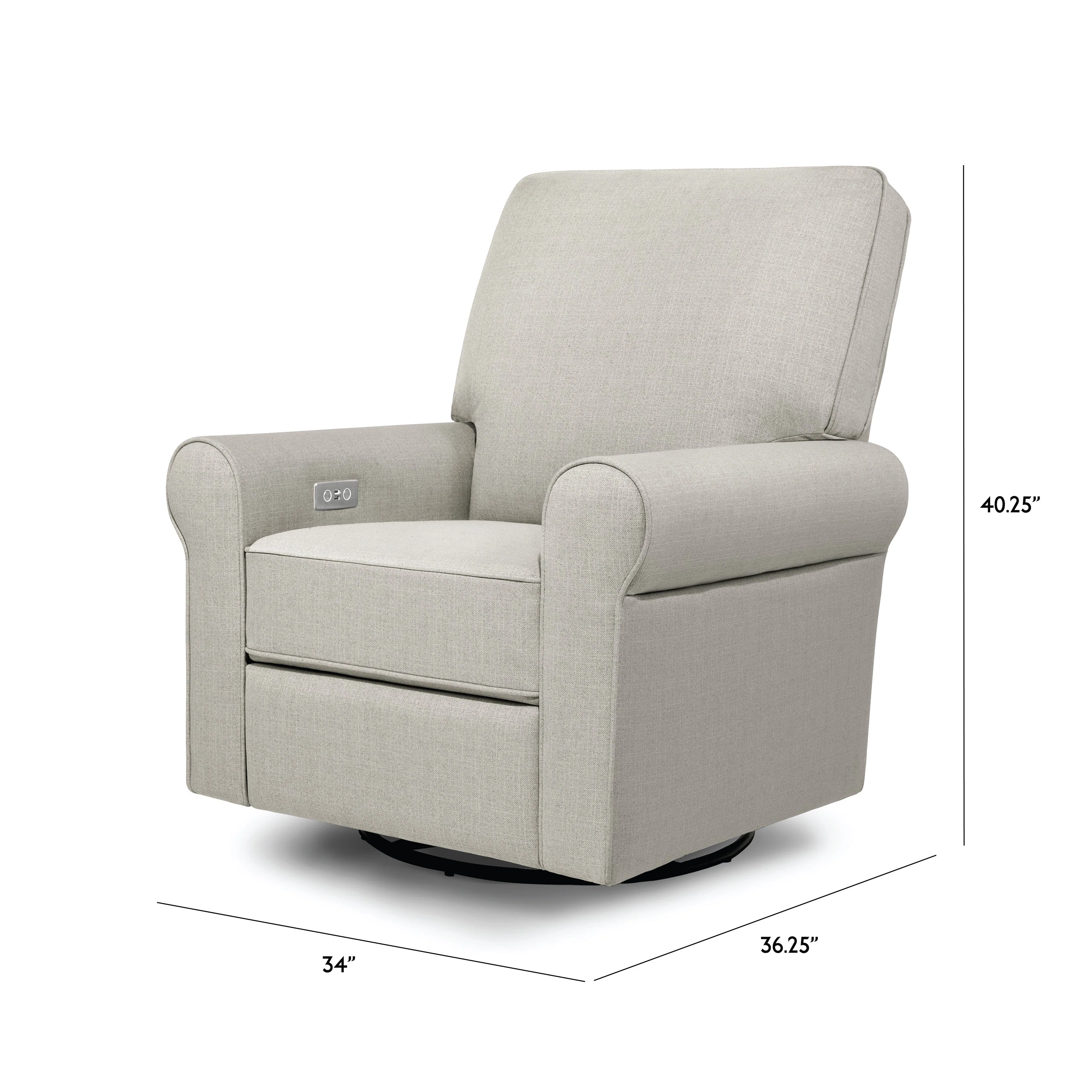 Monogram by Namesake Monroe Power Recliner and Swivel Glider - Image 35
