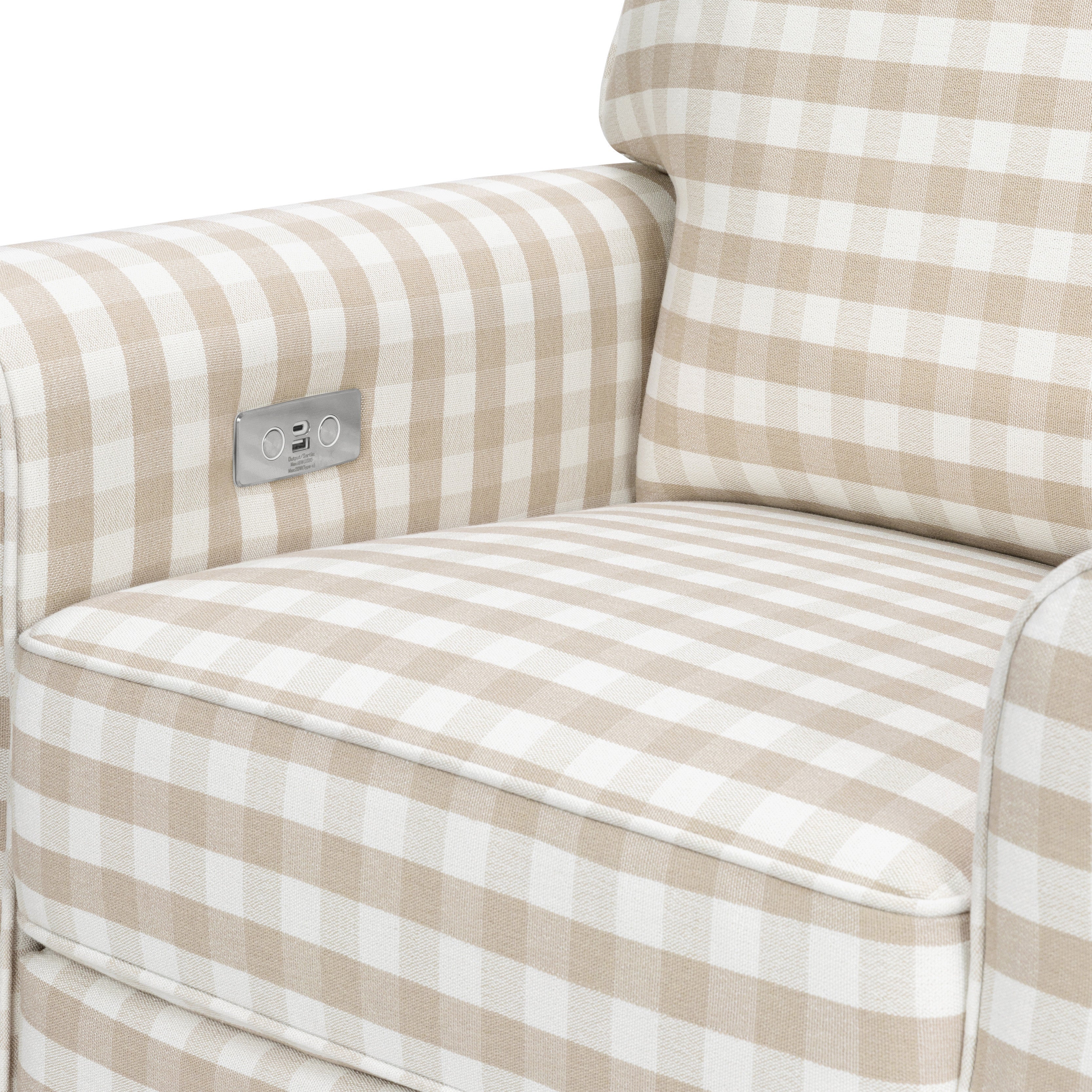 Monogram by Namesake Monroe Power Recliner and Swivel Glider - Image 9