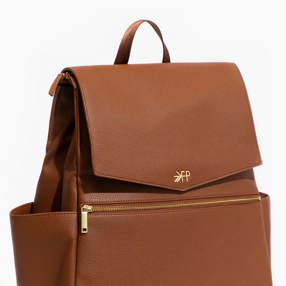 Freshly Picked Classic Diaper Bag II Cognac - Image 4