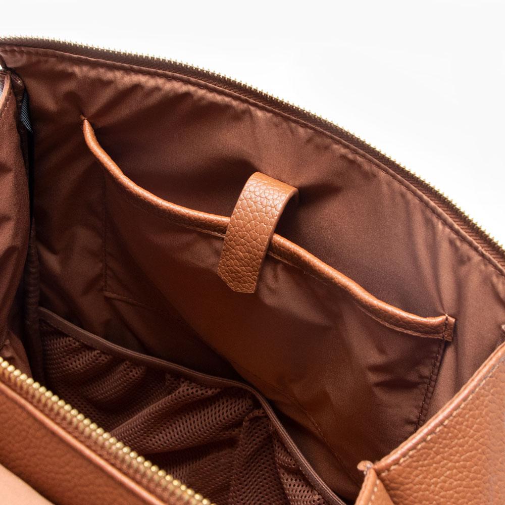 Freshly Picked Classic Diaper Bag II Cognac - Image 6