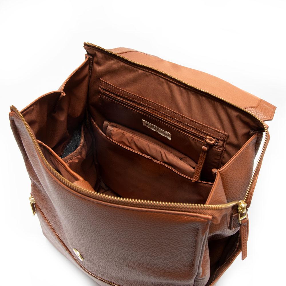 Freshly Picked Classic Diaper Bag II Cognac - Image 7