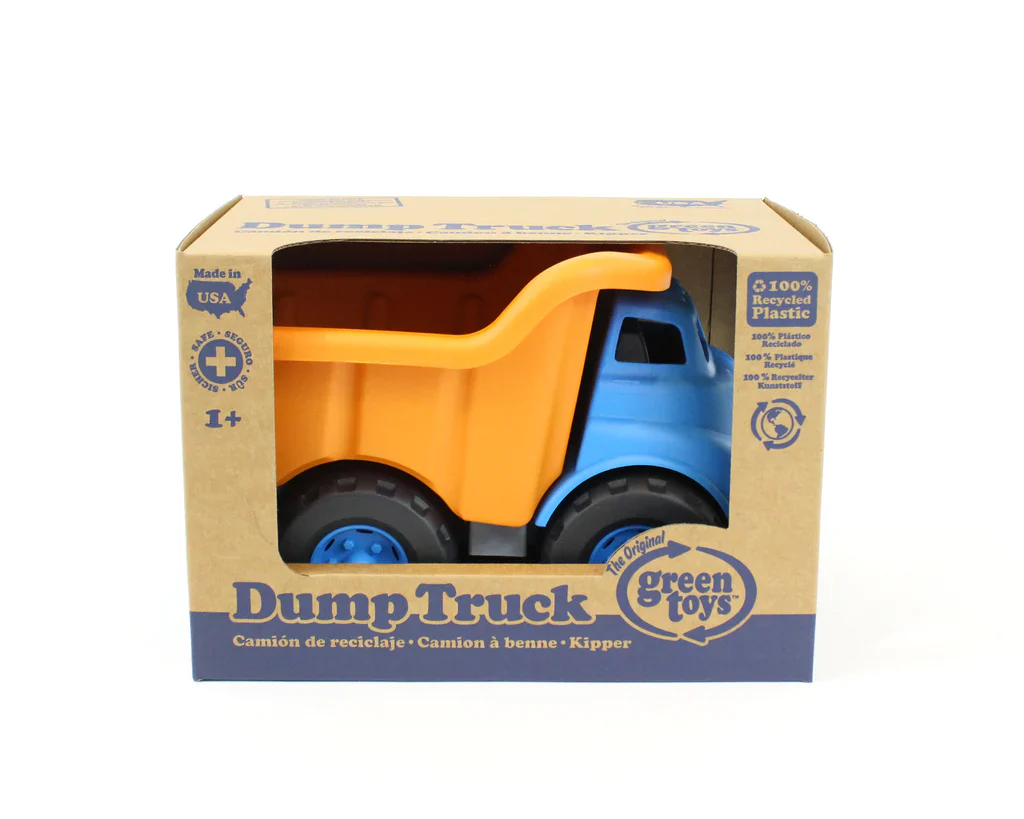 Green Toys Dump Truck - Blue - Image 5