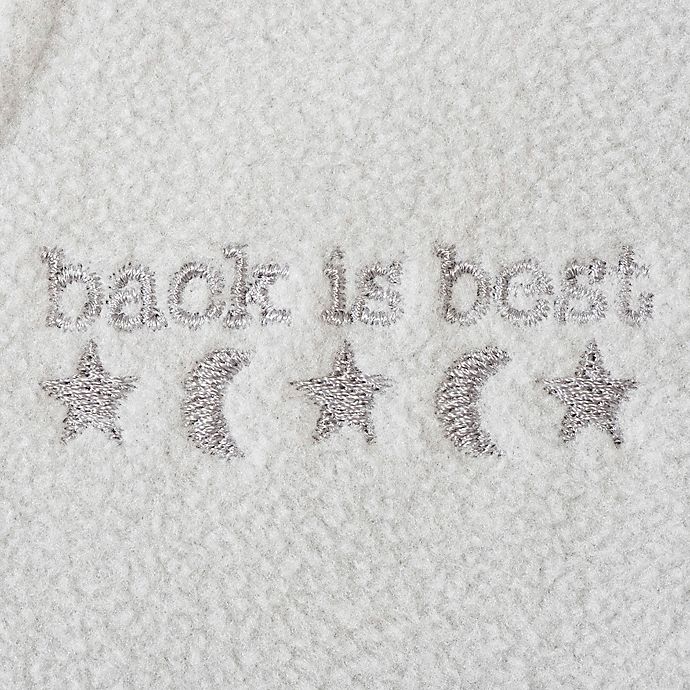 Halo Sleep Sack -  Gray Micro Fleece 3.0 Tog - Image 3