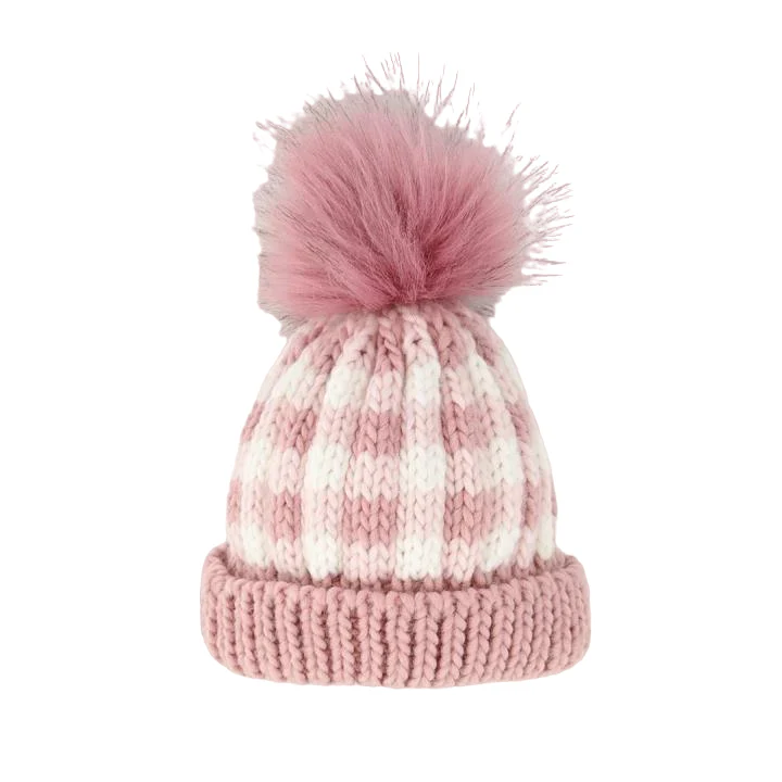 Huggalugs Rosy Pink Buffalo Check - Image 5
