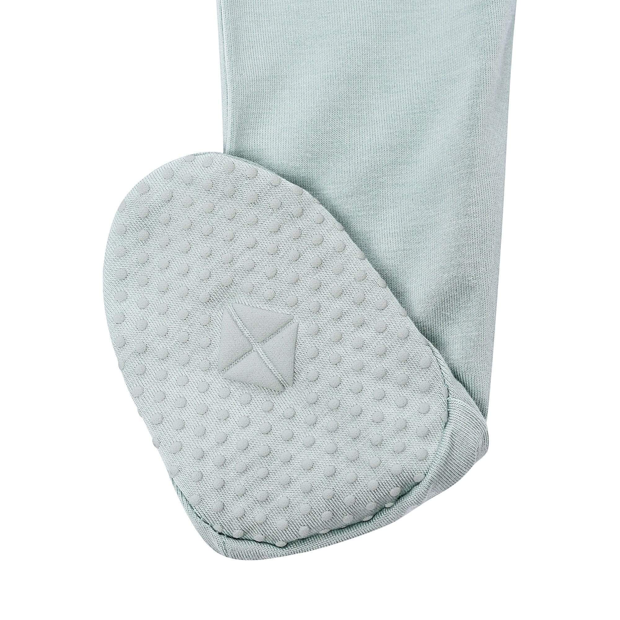 Kyte Baby Zipper Footie - Sage - Image 6