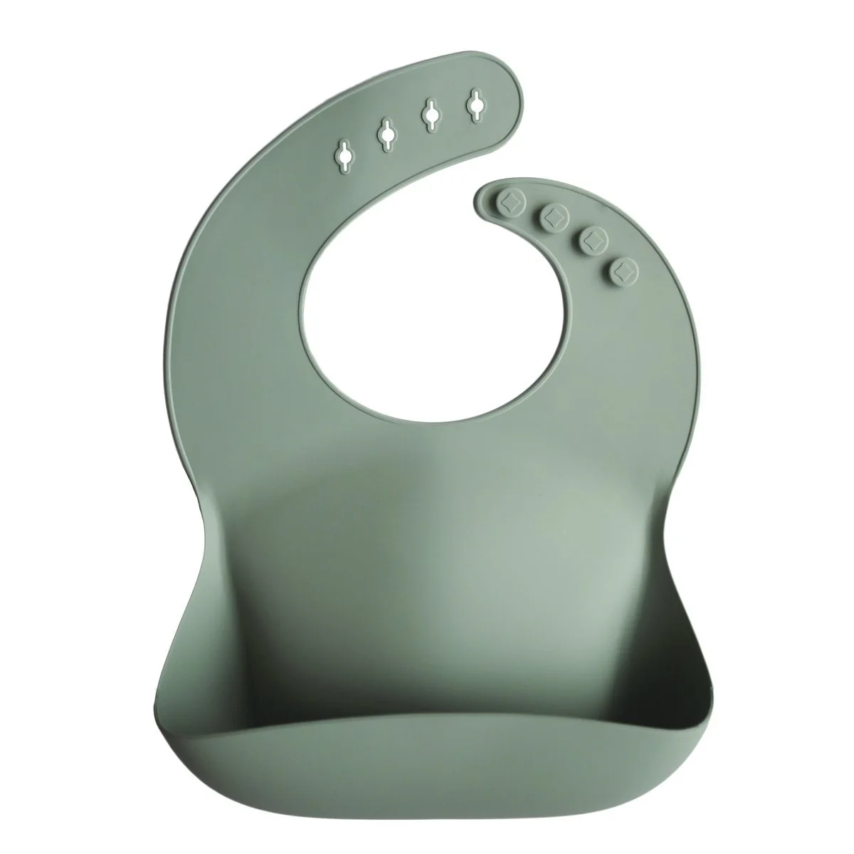 Mushie Silicone Bib - Solids - Image 4
