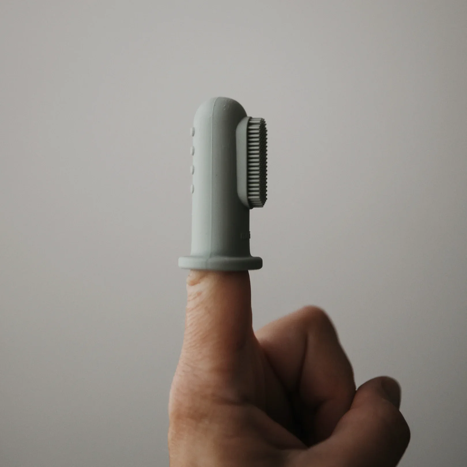 Mushie Silicone Finger Toothbrush - Image 4