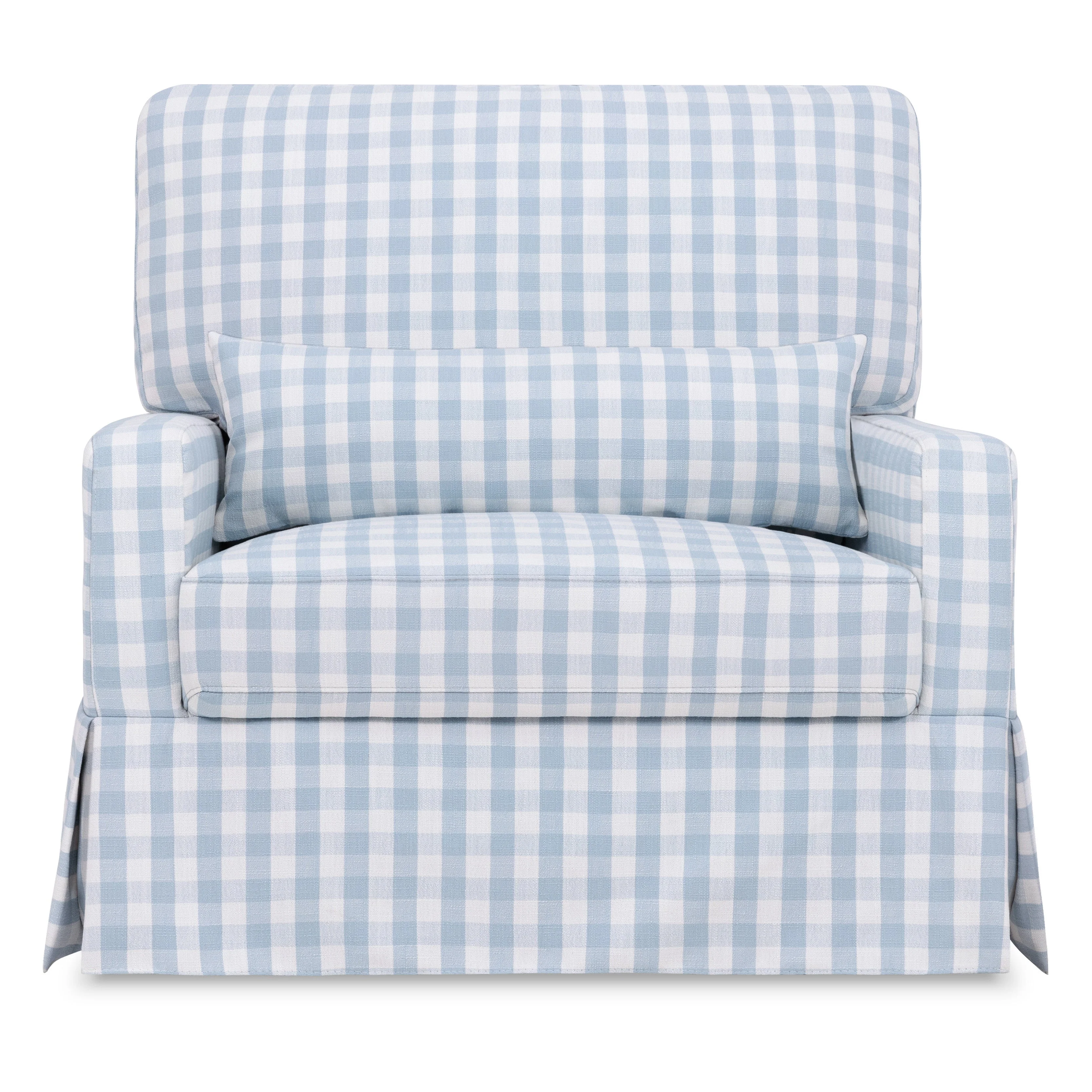 Namesake Crawford Pillowback Chair and a Half Comfort Swivel Glider - Image 23