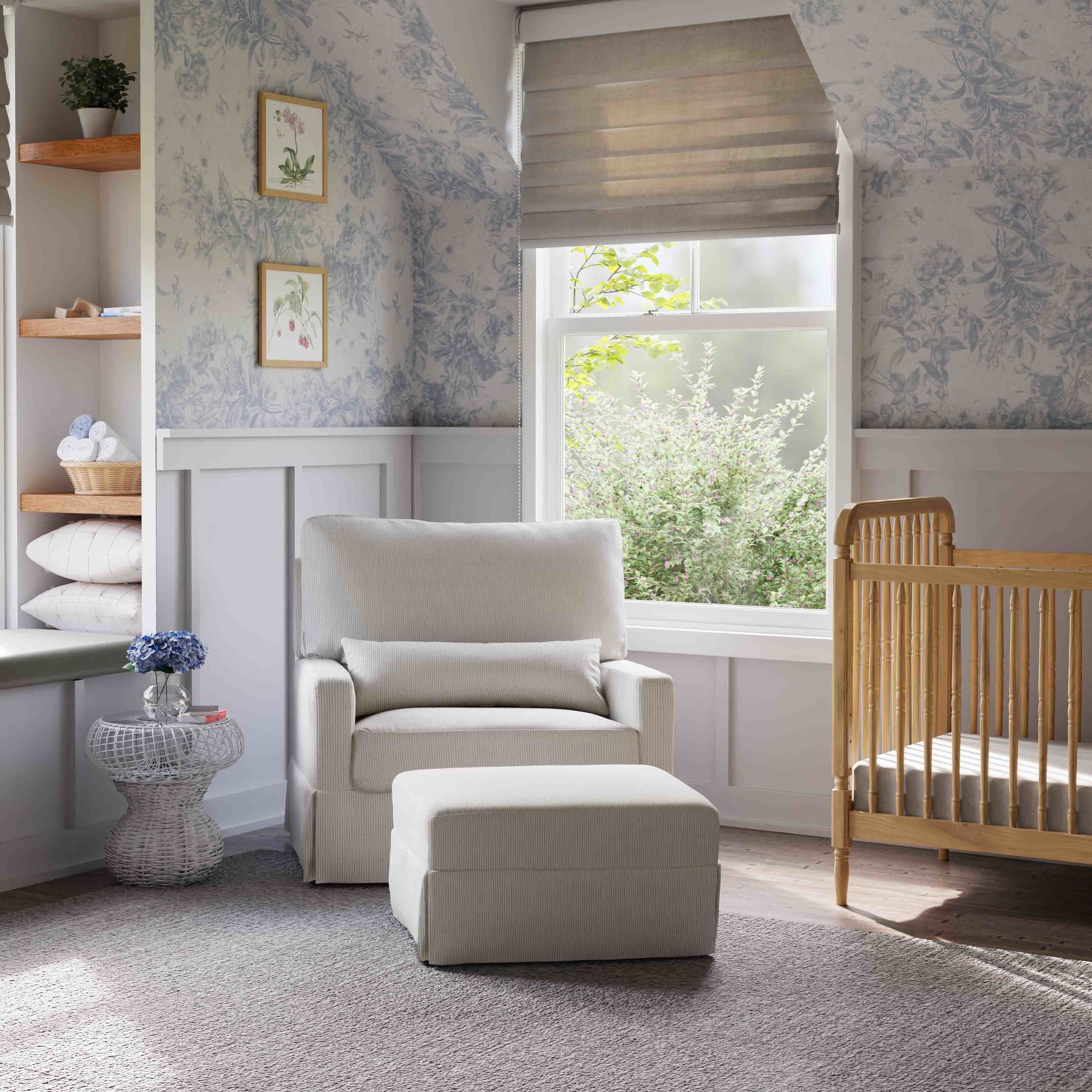 Namesake Crawford Pillowback Chair and a Half Comfort Swivel Glider - Image 30